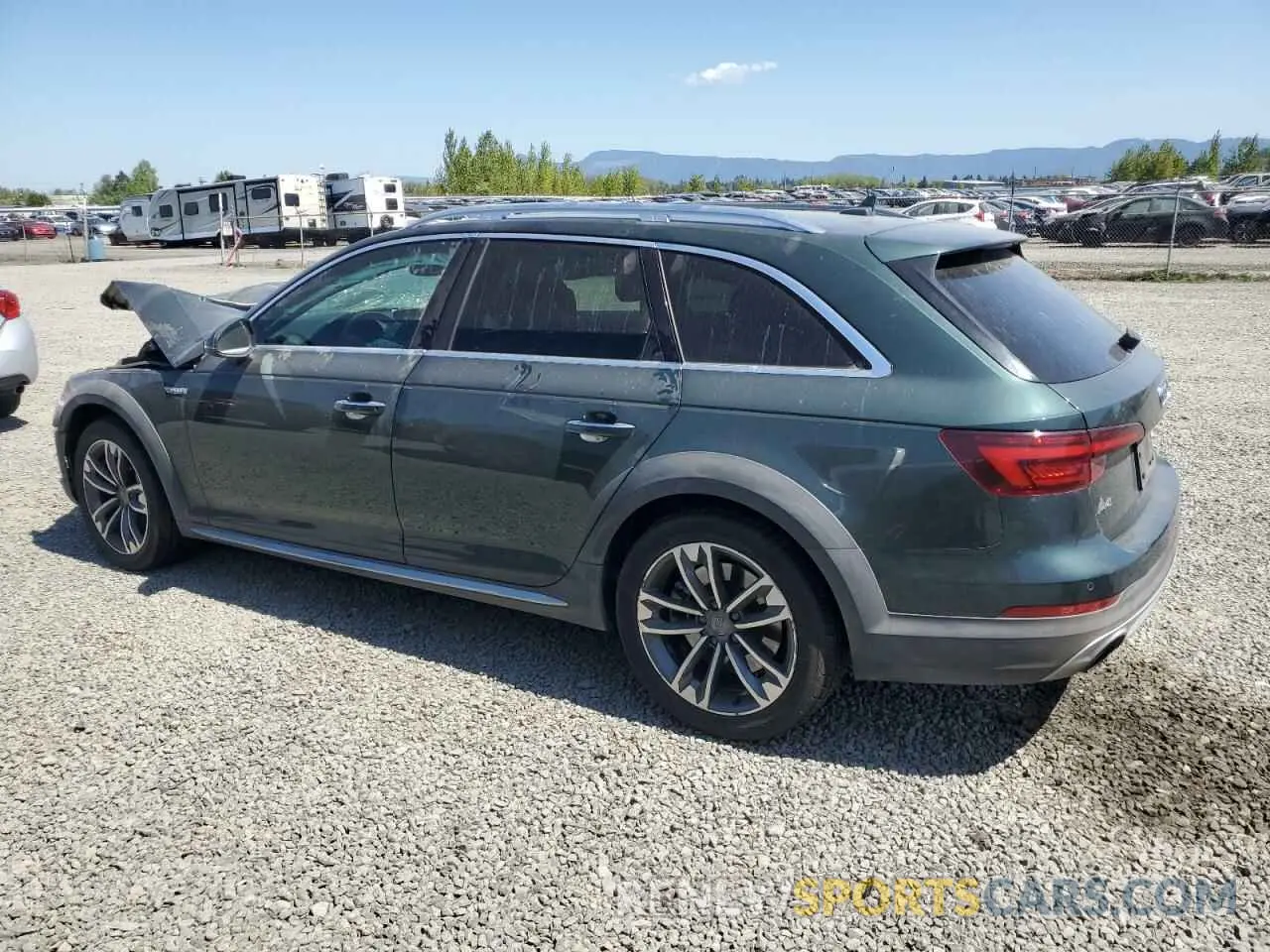 2 Photograph of a damaged car WA18NAF43KA106048 AUDI A4 2019
