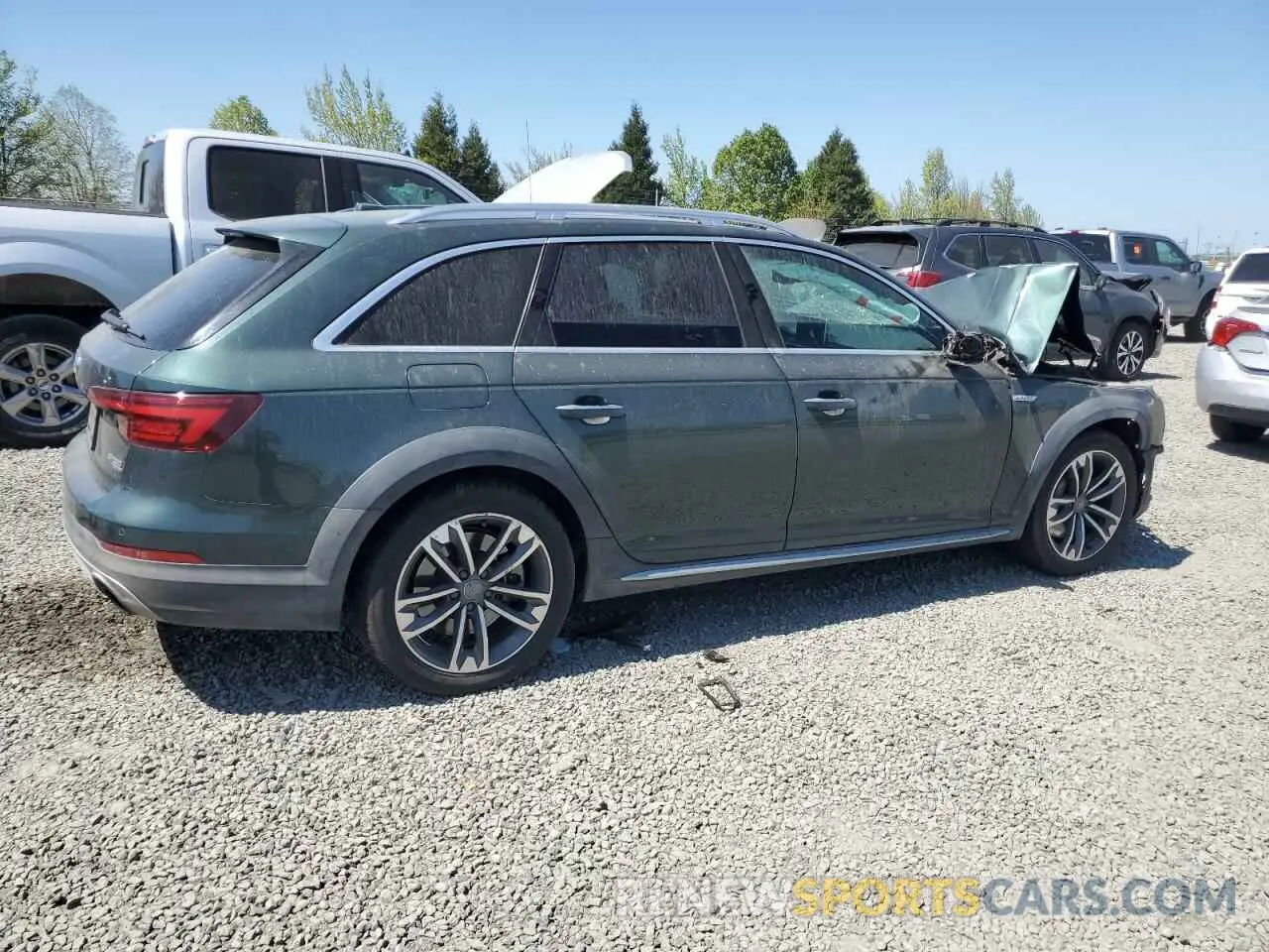 3 Photograph of a damaged car WA18NAF43KA106048 AUDI A4 2019