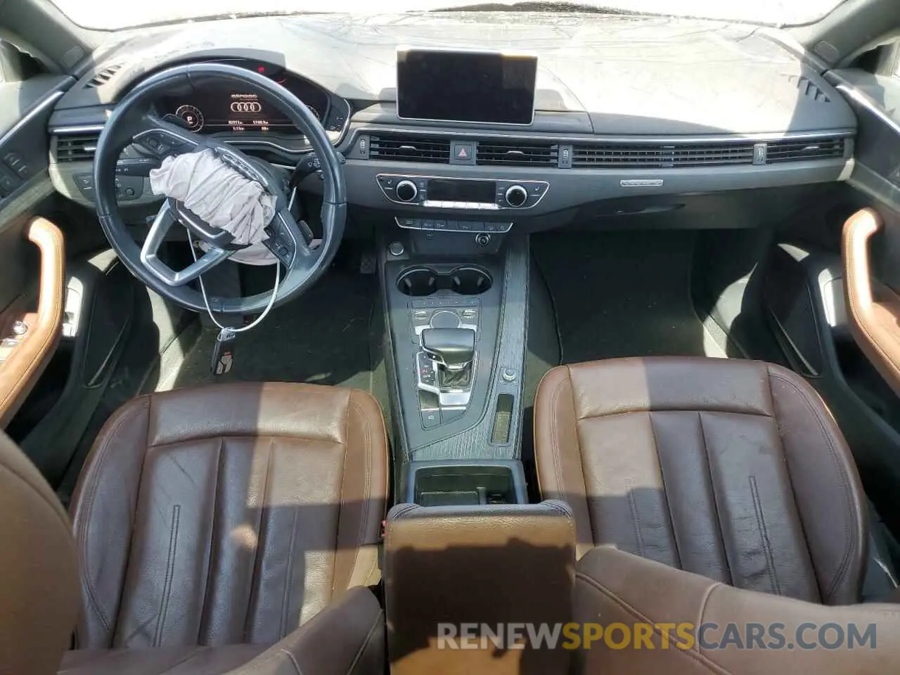 8 Photograph of a damaged car WA18NAF43KA106048 AUDI A4 2019