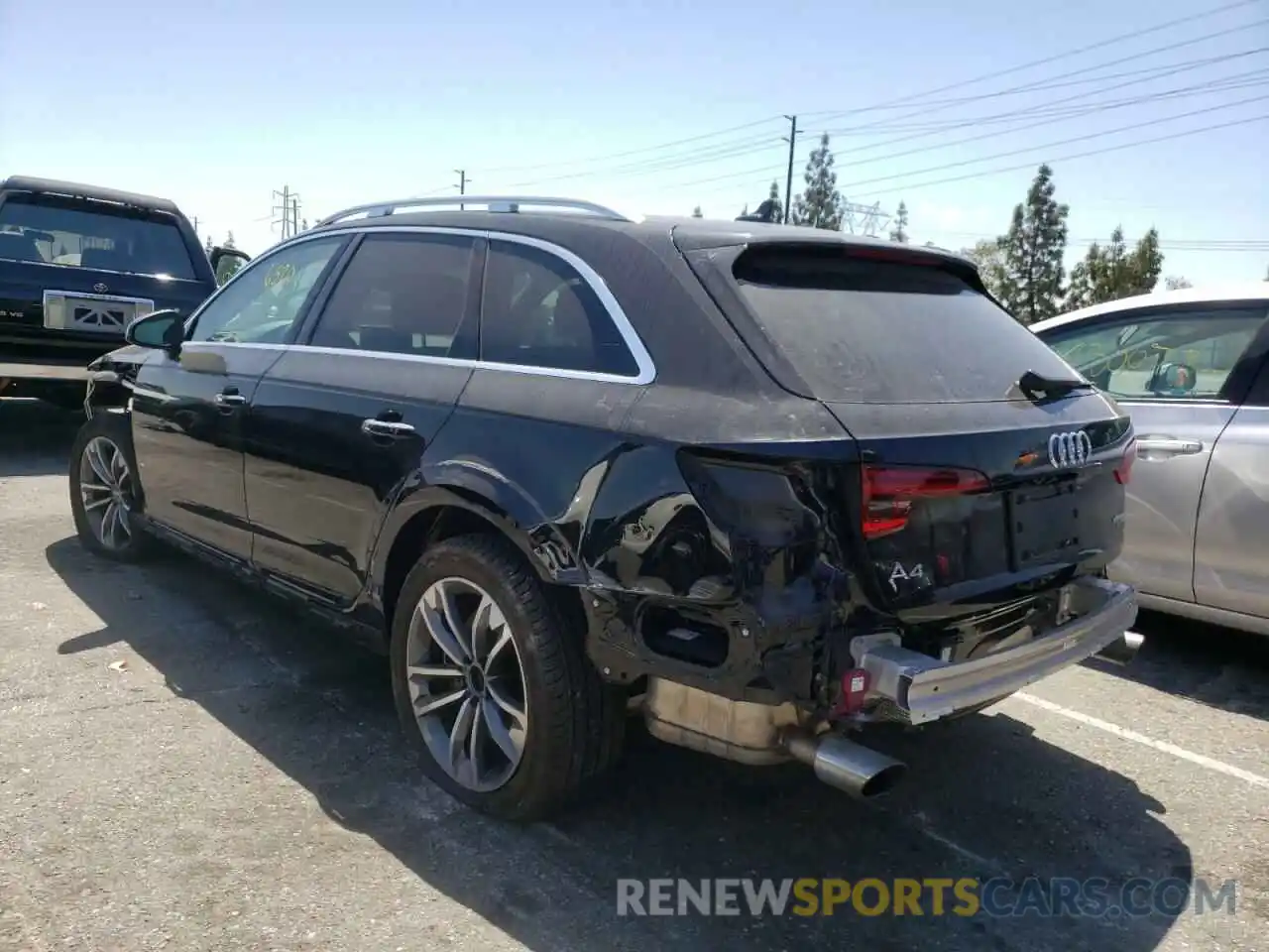 3 Photograph of a damaged car WA18NAF4XKA003841 AUDI A4 2019