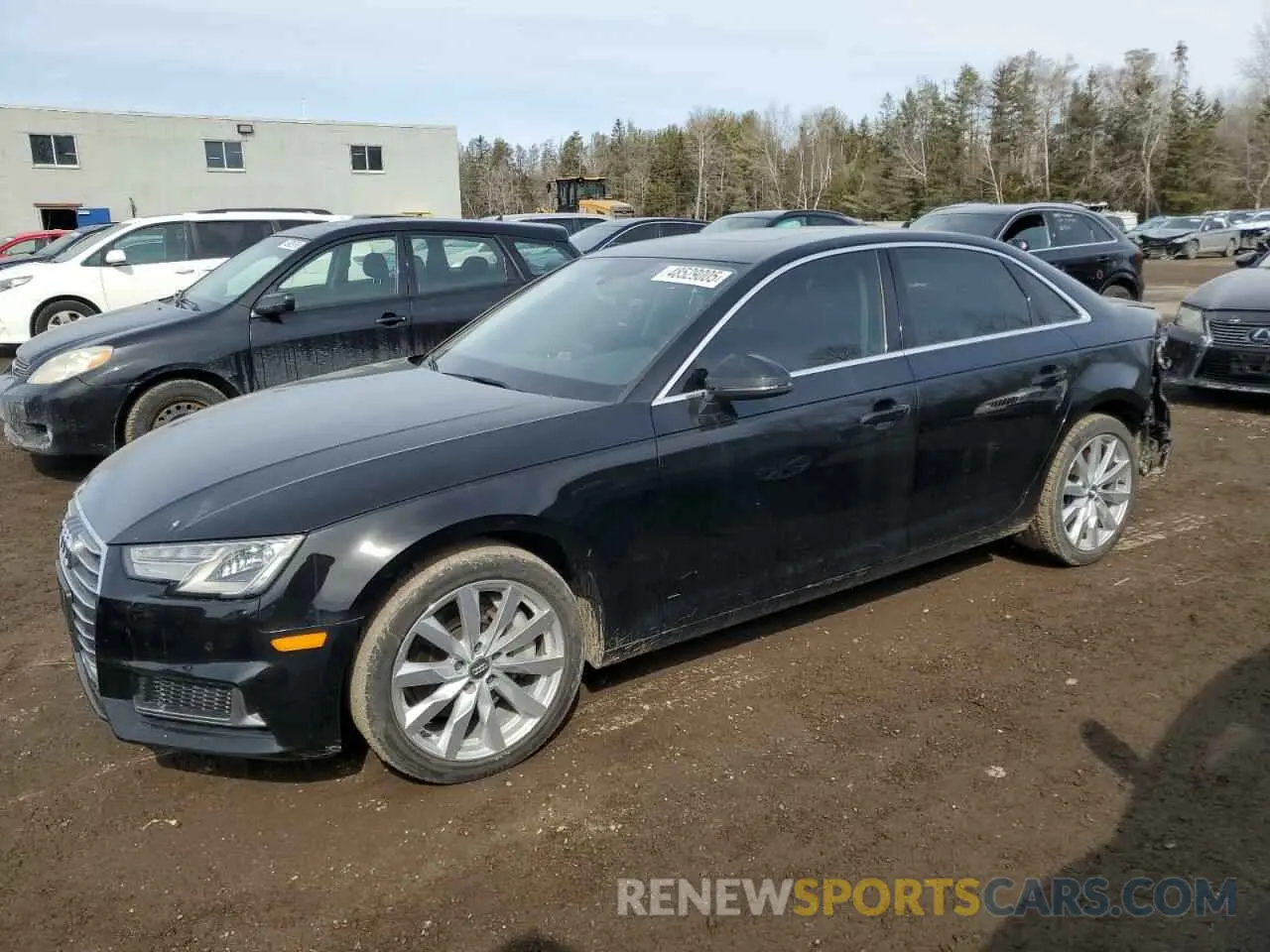 1 Photograph of a damaged car WAUANAF42KN012997 AUDI A4 2019