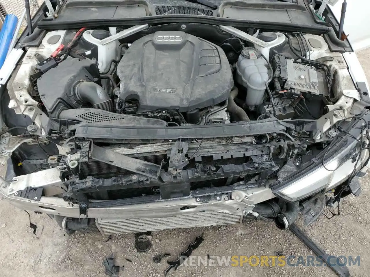 11 Photograph of a damaged car WAUANAF47KN010887 AUDI A4 2019