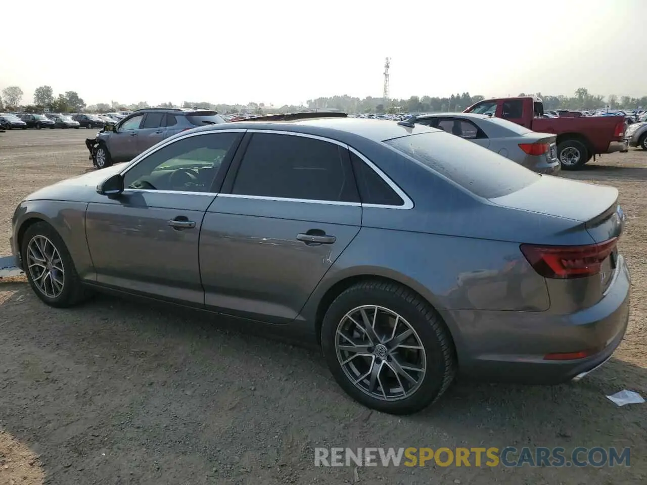 2 Photograph of a damaged car WAUANAF47KN016107 AUDI A4 2019