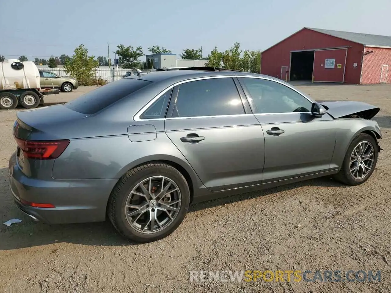 3 Photograph of a damaged car WAUANAF47KN016107 AUDI A4 2019