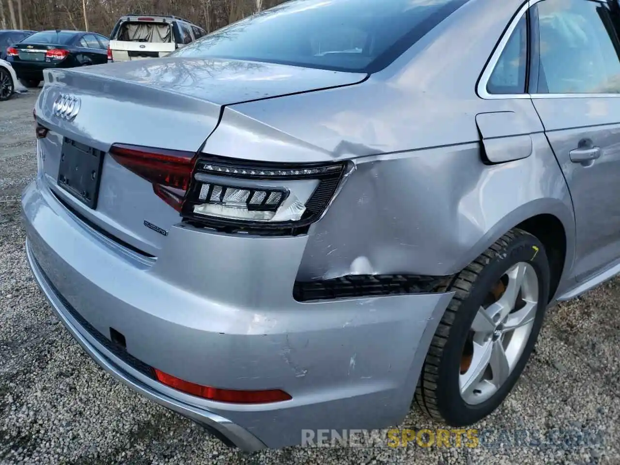 10 Photograph of a damaged car WAUDNAF40KA031844 AUDI A4 2019