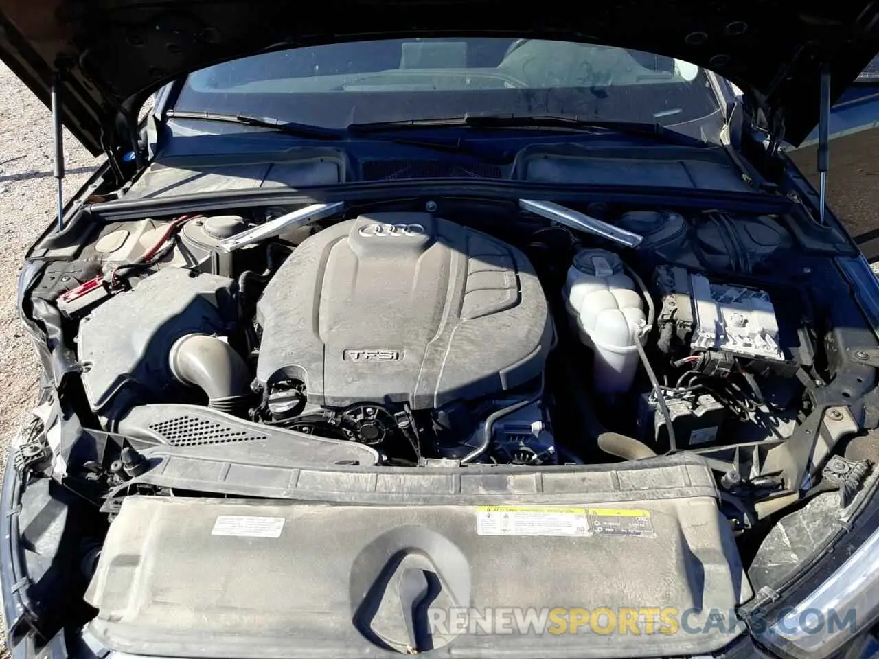 7 Photograph of a damaged car WAUDNAF40KA043797 AUDI A4 2019