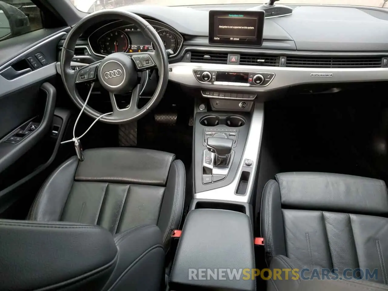 8 Photograph of a damaged car WAUDNAF41KN005648 AUDI A4 2019
