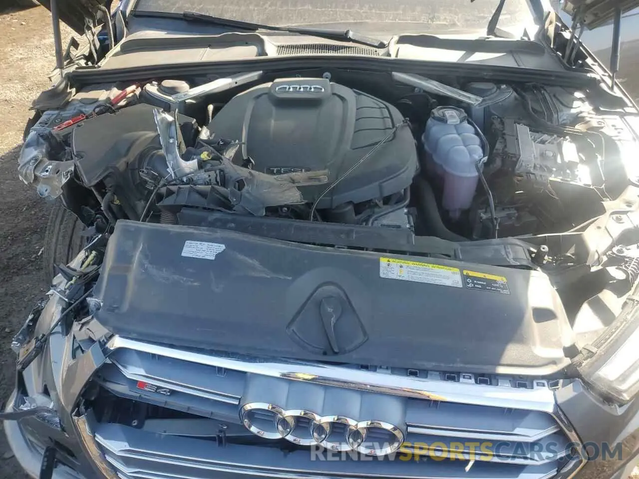 11 Photograph of a damaged car WAUDNAF42KA107113 AUDI A4 2019