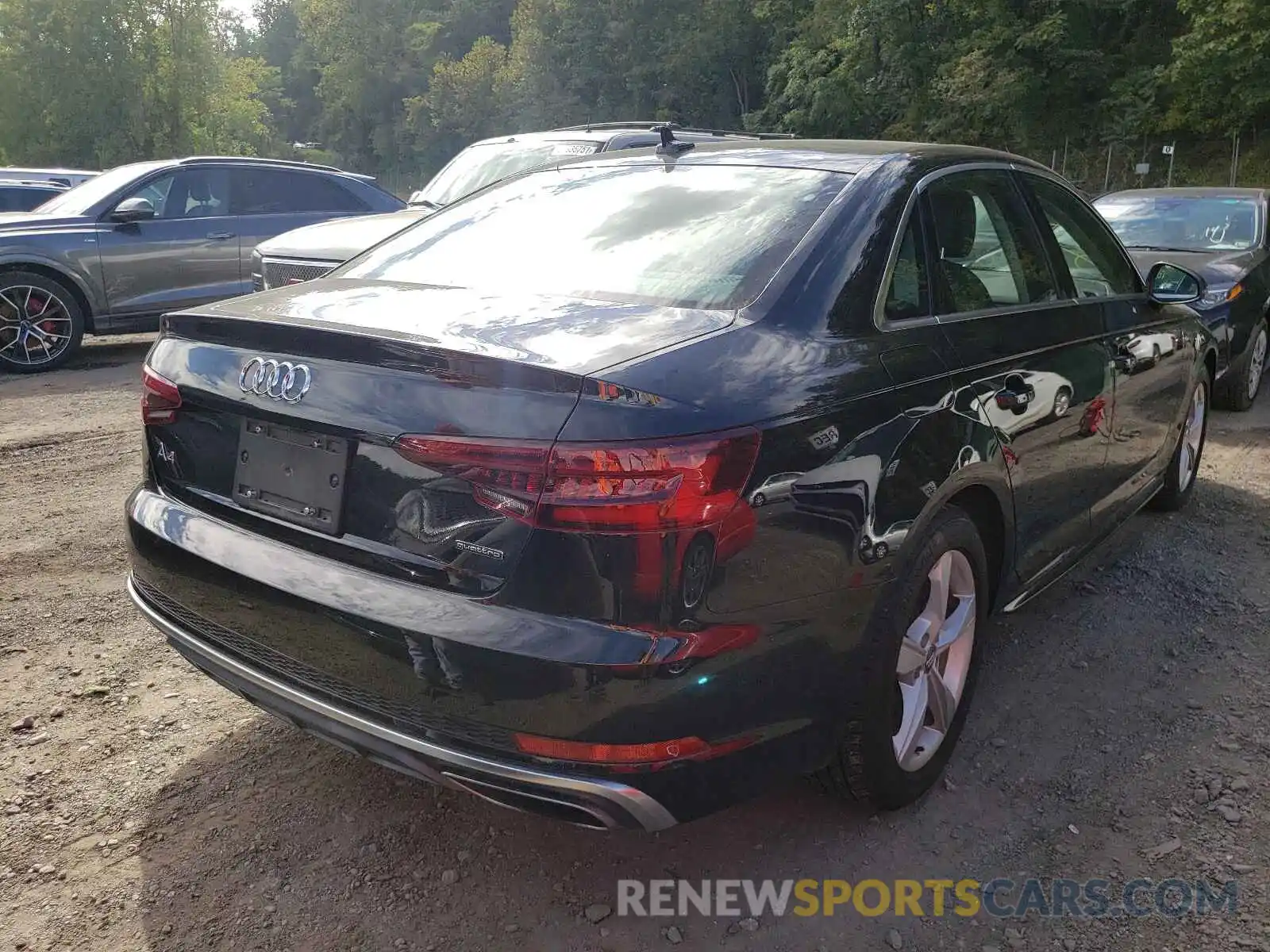 4 Photograph of a damaged car WAUDNAF43KA021583 AUDI A4 2019