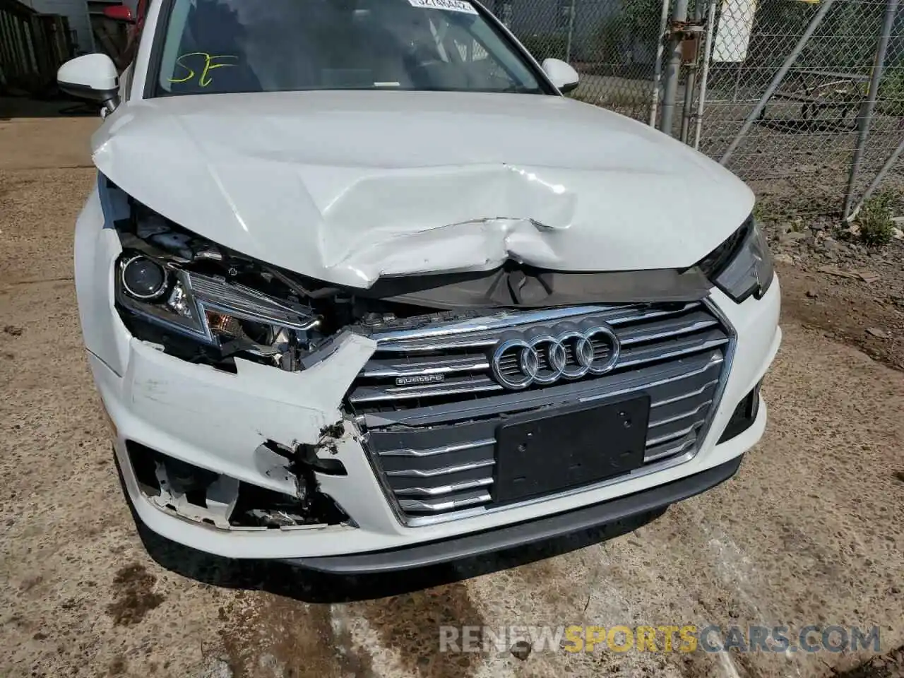 9 Photograph of a damaged car WAUDNAF43KN018398 AUDI A4 2019