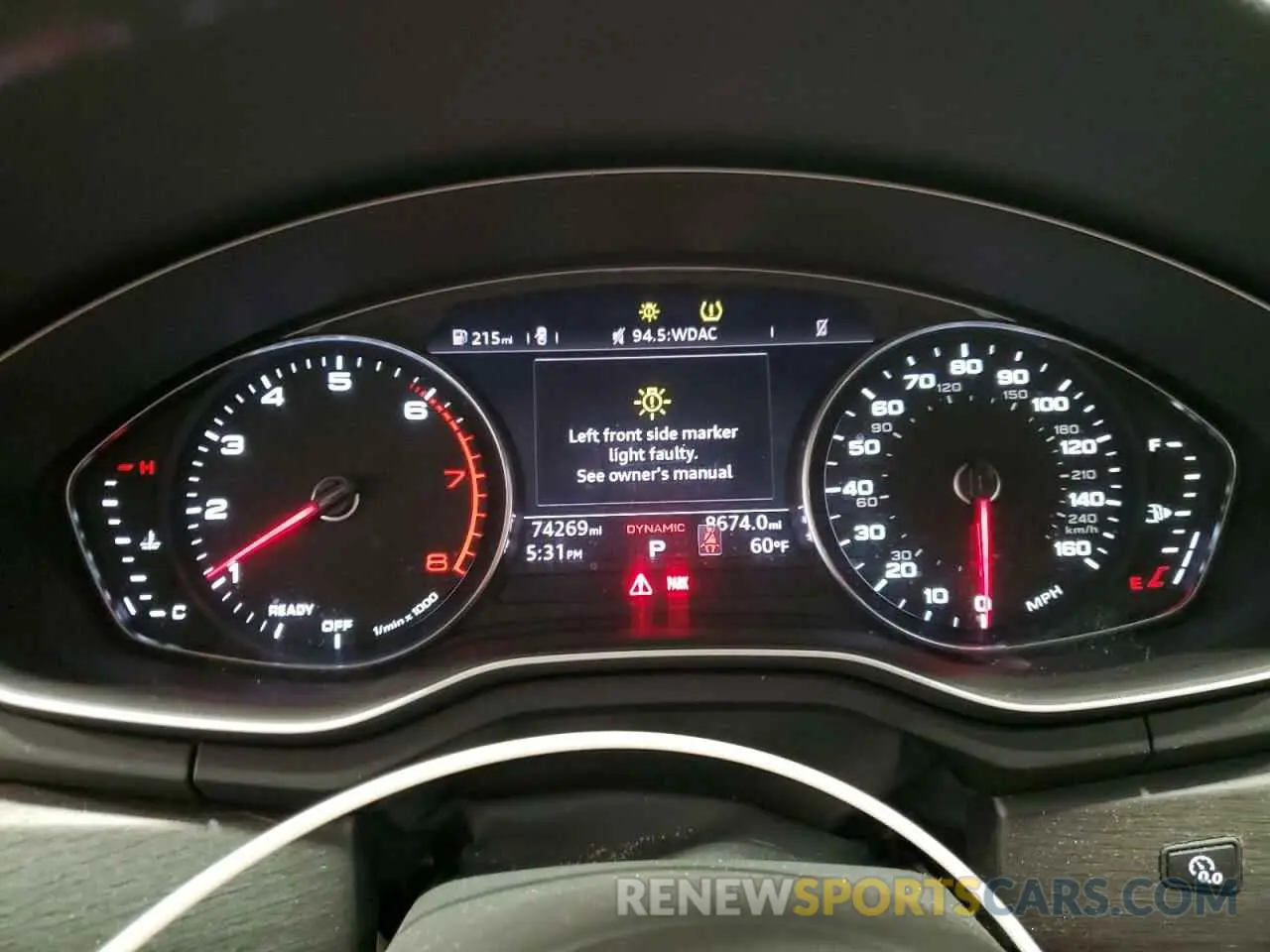 9 Photograph of a damaged car WAUDNAF44KA011984 AUDI A4 2019