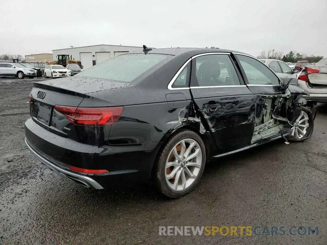 3 Photograph of a damaged car WAUDNAF44KN007880 AUDI A4 2019