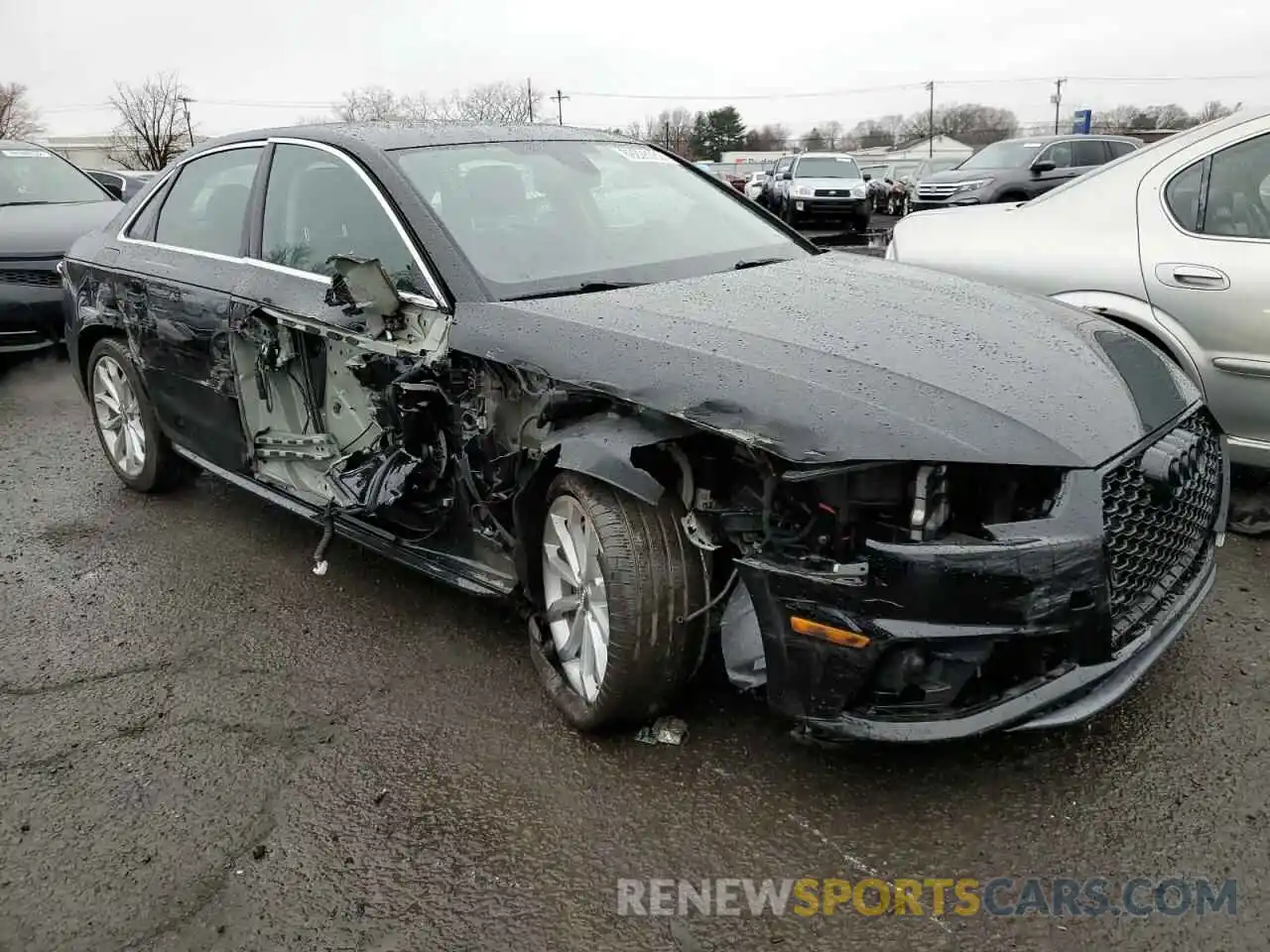 4 Photograph of a damaged car WAUDNAF44KN007880 AUDI A4 2019