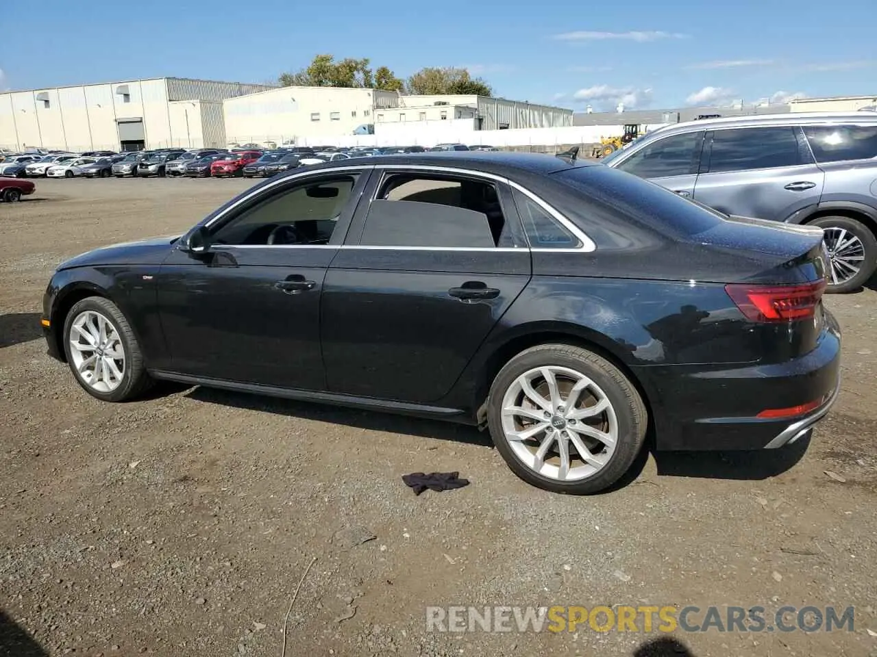 2 Photograph of a damaged car WAUDNAF44KN013243 AUDI A4 2019