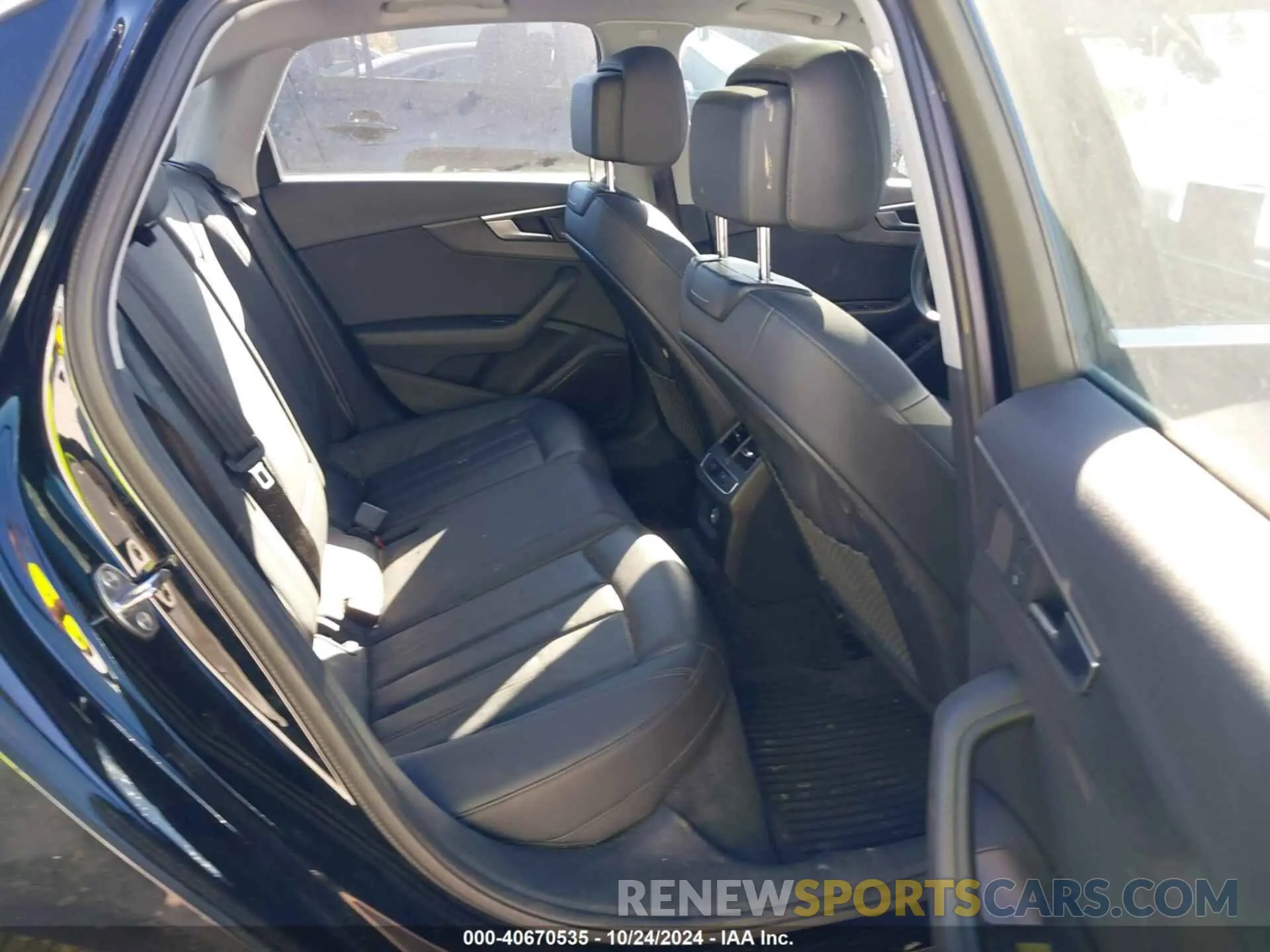 8 Photograph of a damaged car WAUDNAF44KN017776 AUDI A4 2019