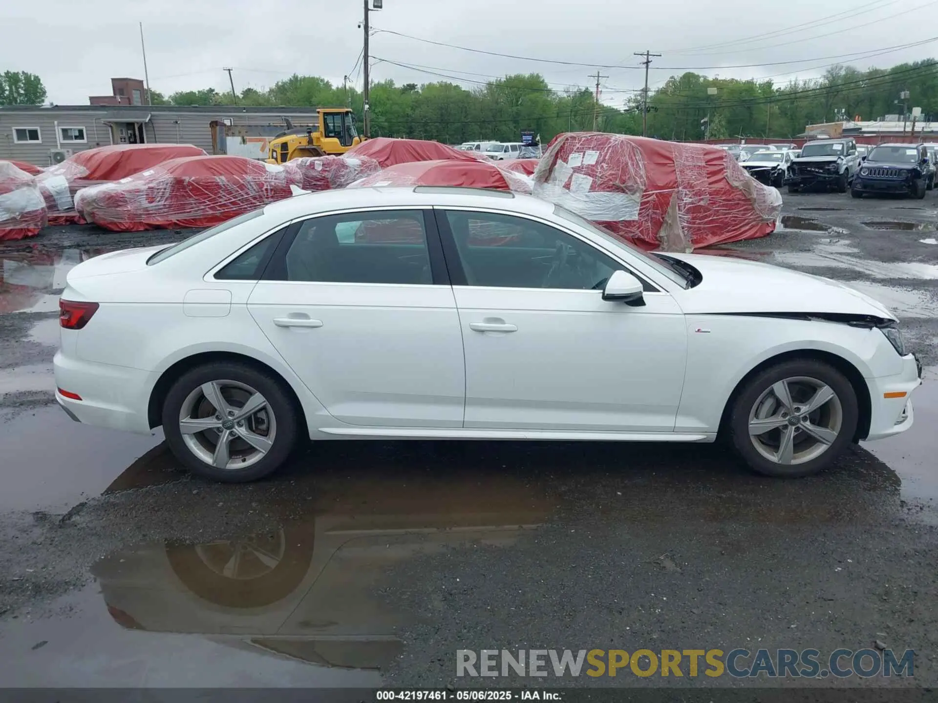 13 Photograph of a damaged car WAUDNAF44KN019219 AUDI A4 2019