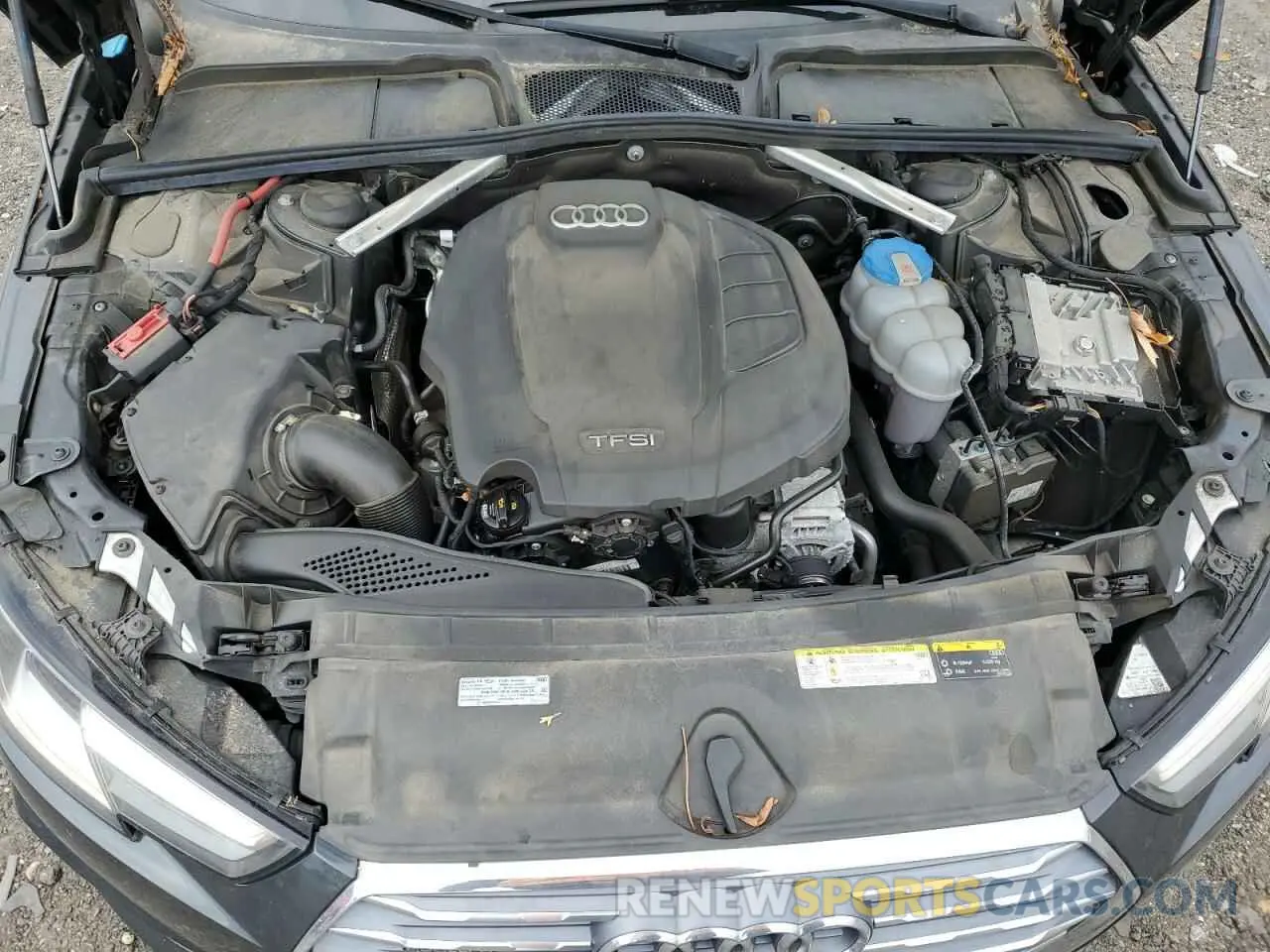 11 Photograph of a damaged car WAUDNAF45KA030818 AUDI A4 2019