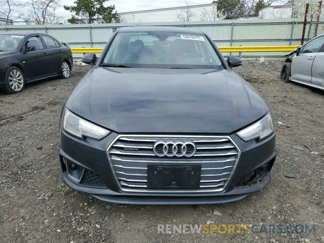 5 Photograph of a damaged car WAUDNAF45KA030818 AUDI A4 2019