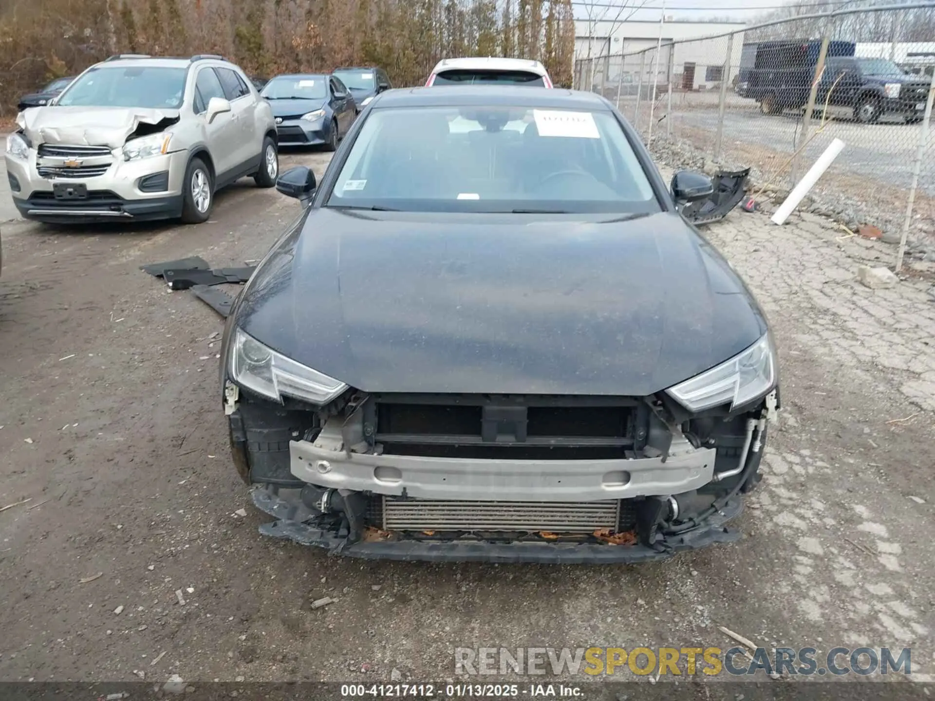 13 Photograph of a damaged car WAUDNAF45KA108157 AUDI A4 2019