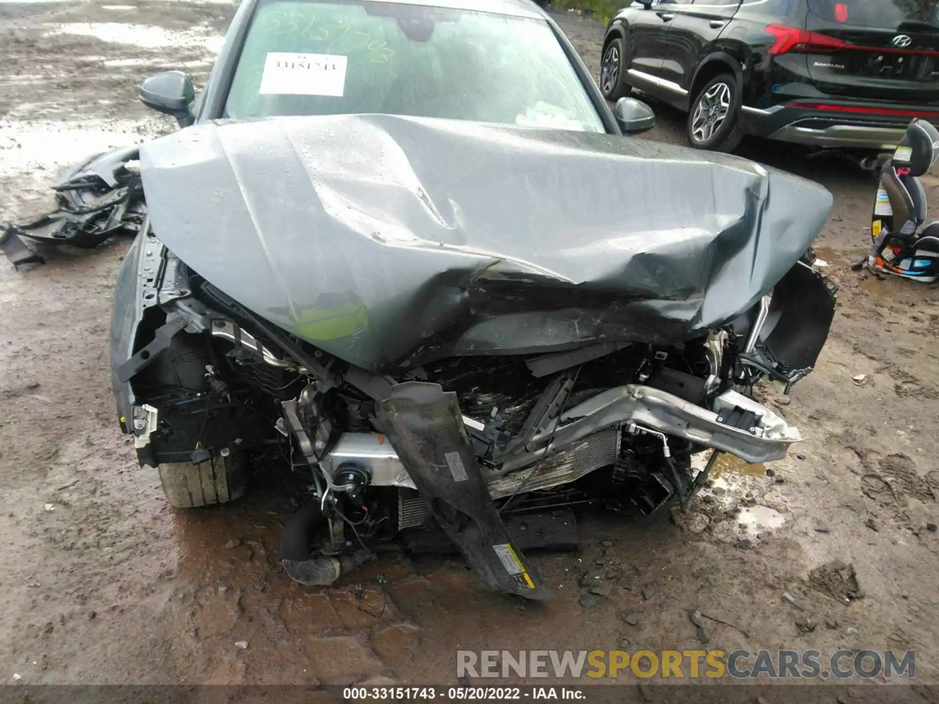 6 Photograph of a damaged car WAUDNAF45KA112032 AUDI A4 2019