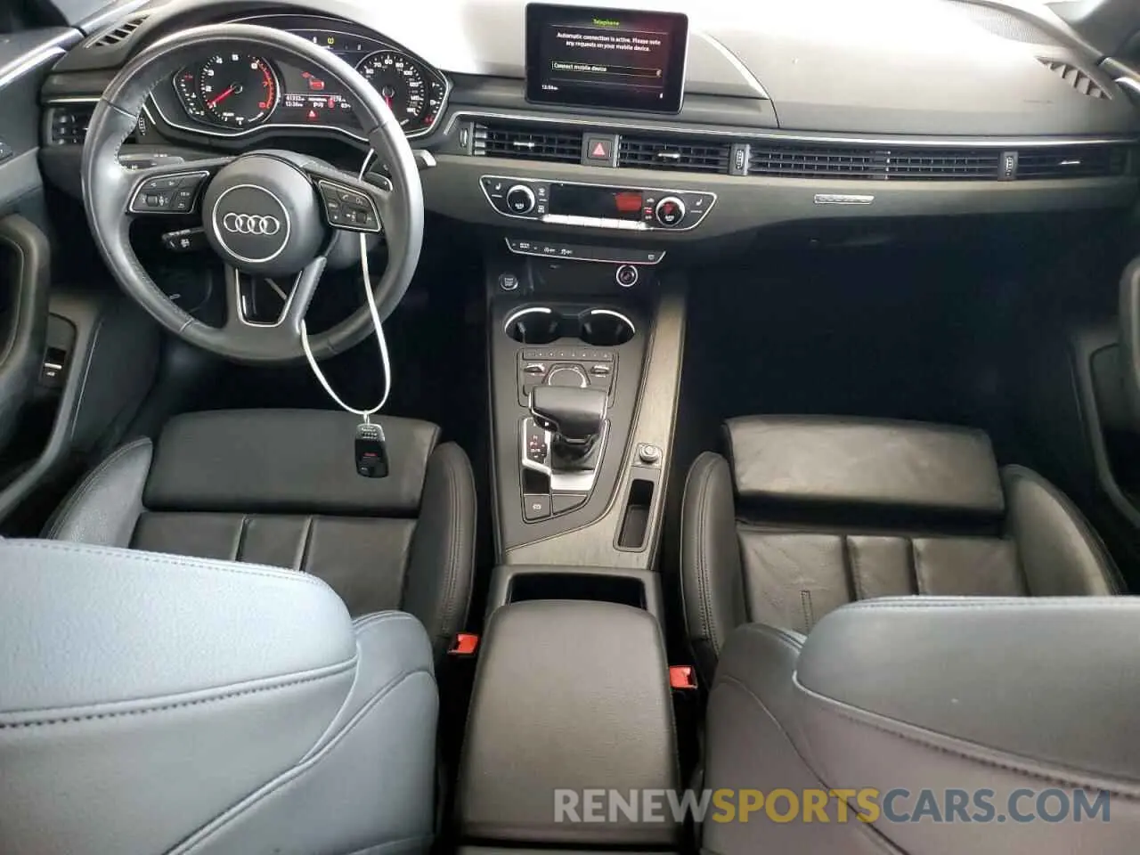 8 Photograph of a damaged car WAUDNAF45KN017026 AUDI A4 2019