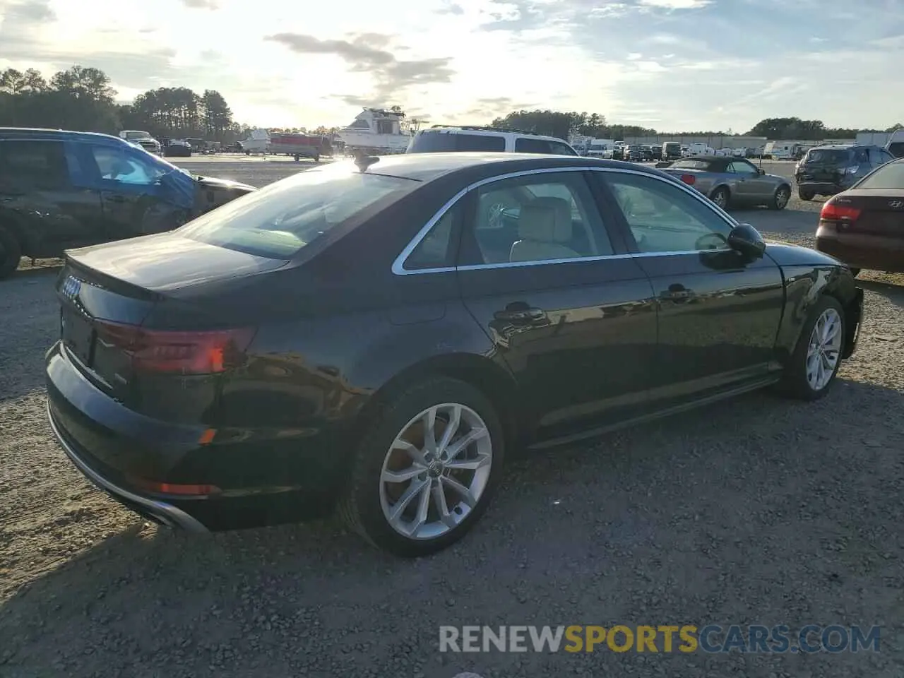 3 Photograph of a damaged car WAUDNAF46KA116221 AUDI A4 2019