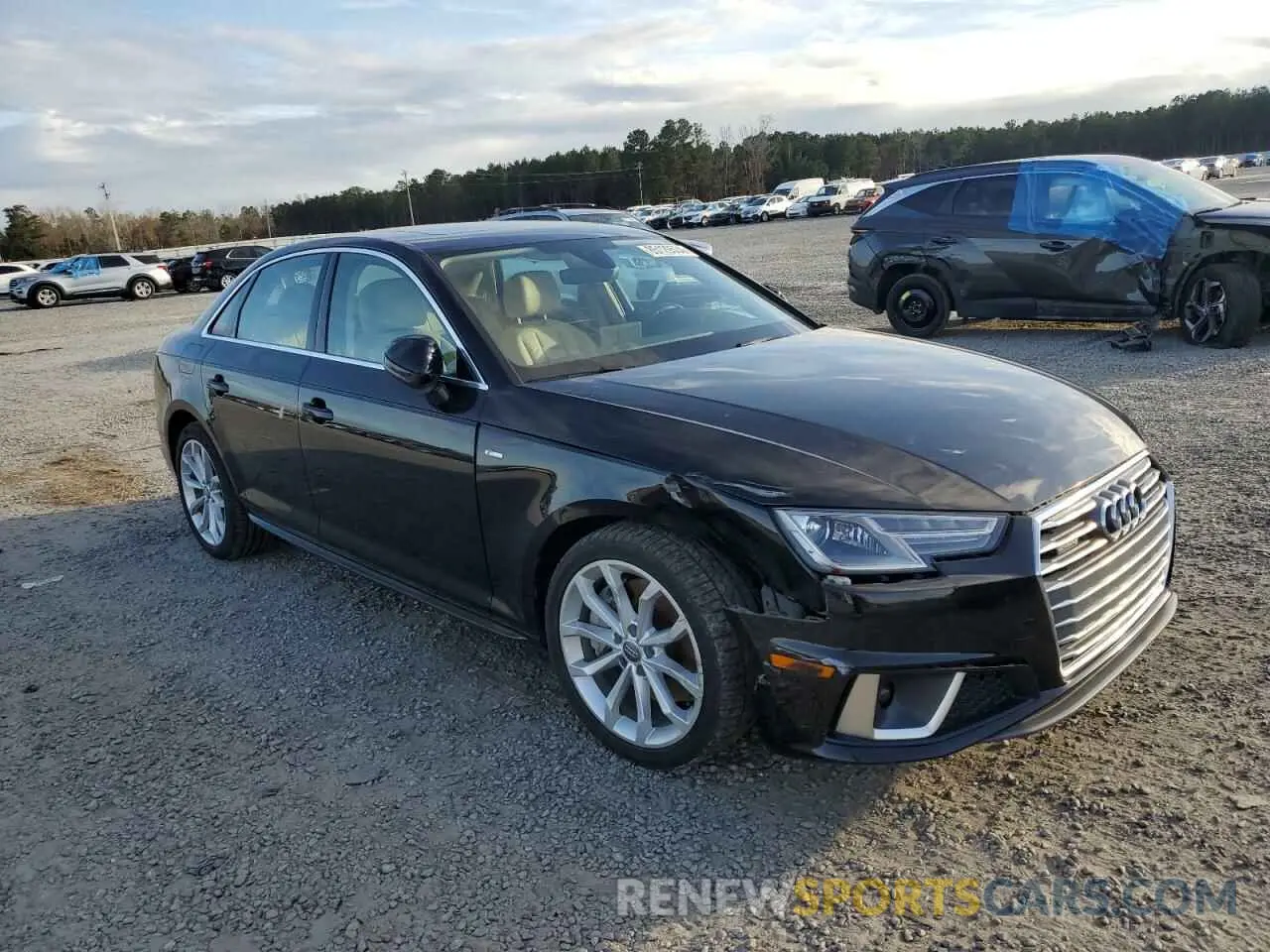 4 Photograph of a damaged car WAUDNAF46KA116221 AUDI A4 2019