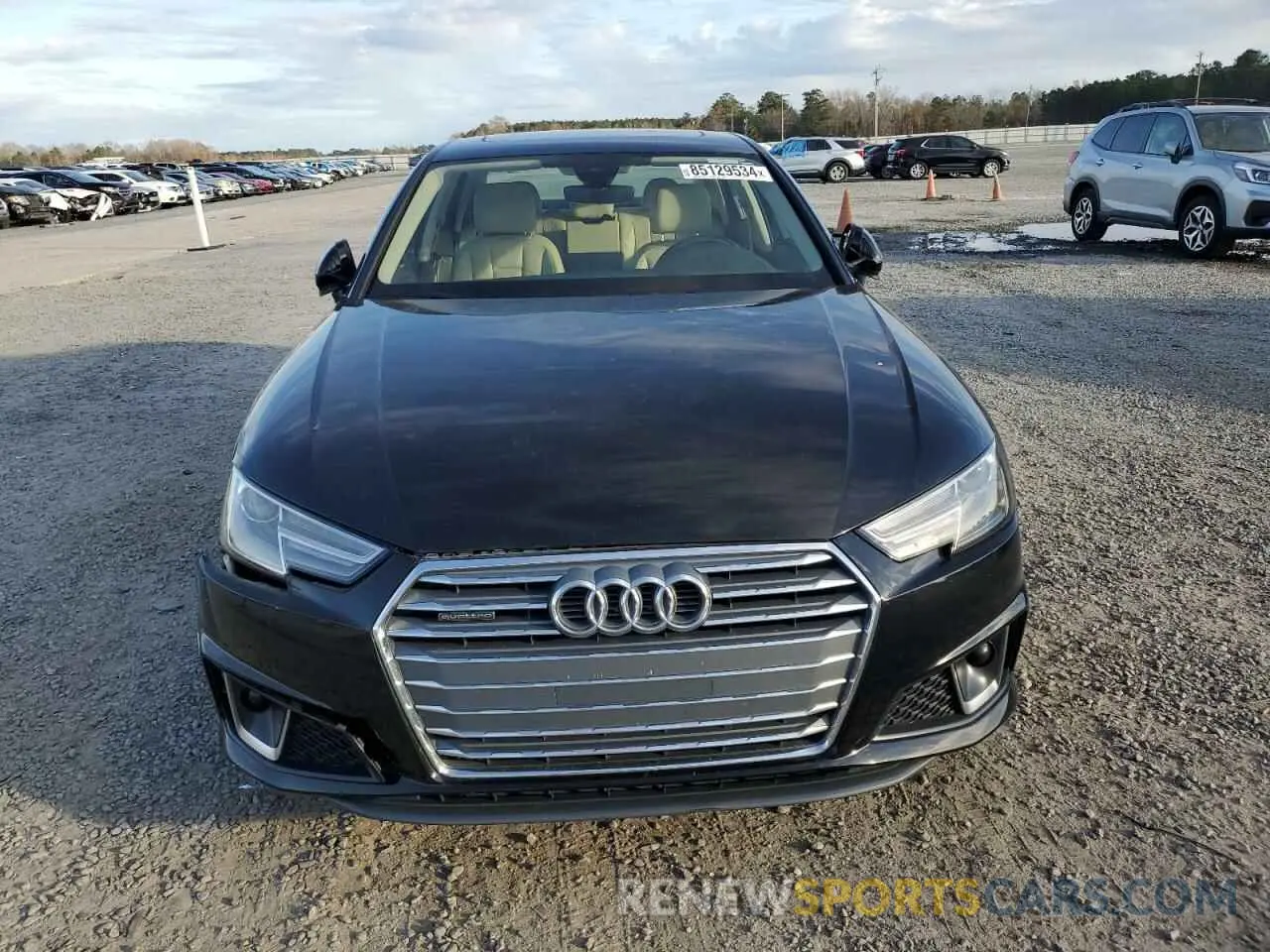 5 Photograph of a damaged car WAUDNAF46KA116221 AUDI A4 2019