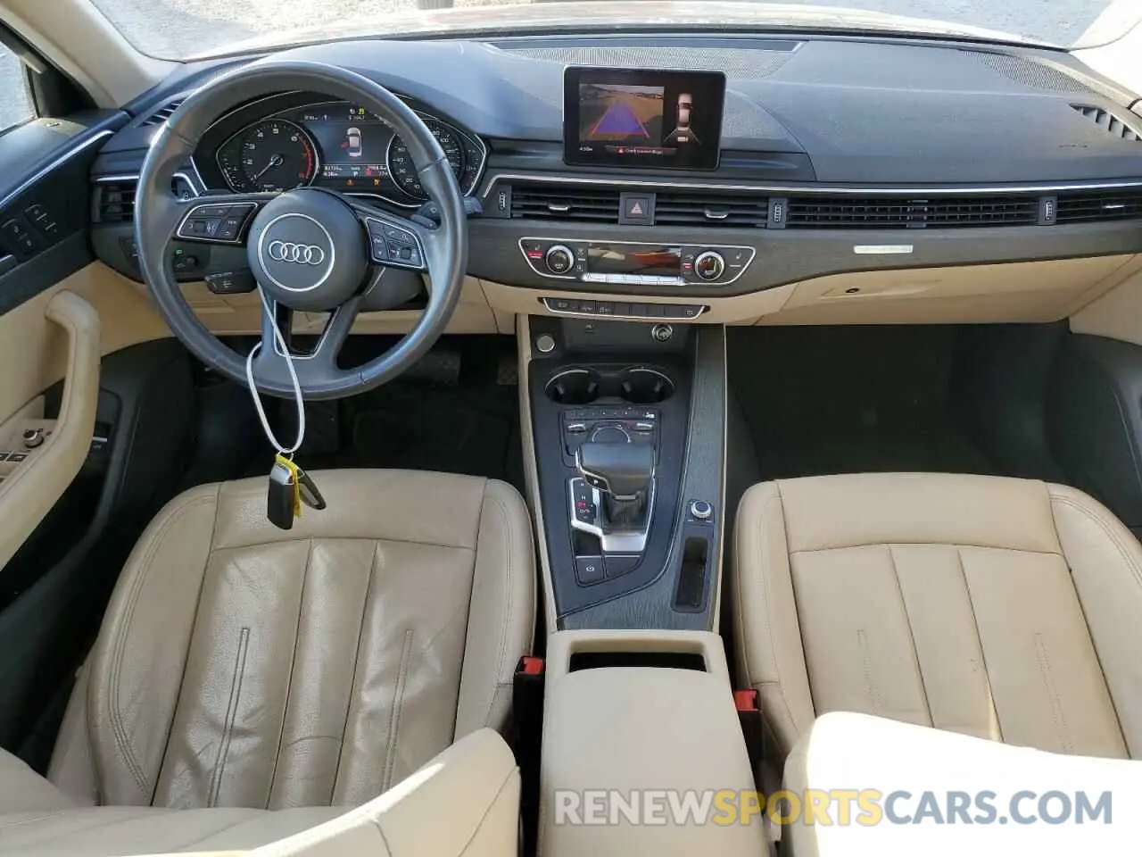 8 Photograph of a damaged car WAUDNAF46KA116221 AUDI A4 2019
