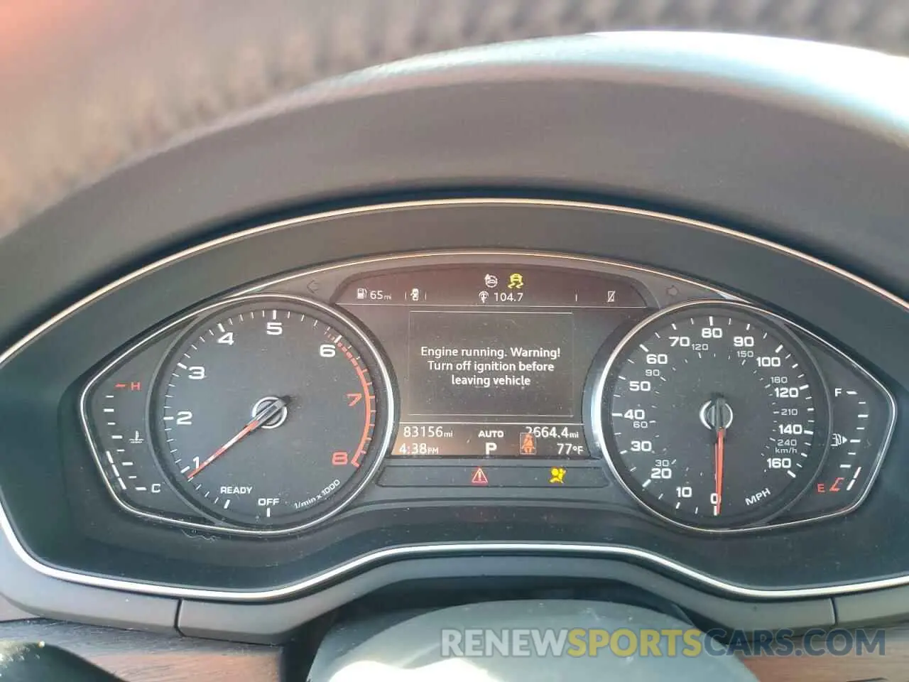 9 Photograph of a damaged car WAUDNAF46KA116221 AUDI A4 2019