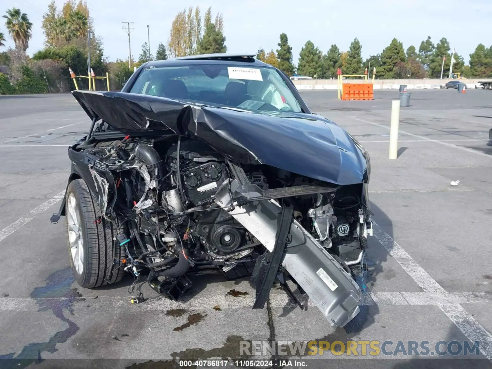 12 Photograph of a damaged car WAUDNAF46KN013468 AUDI A4 2019