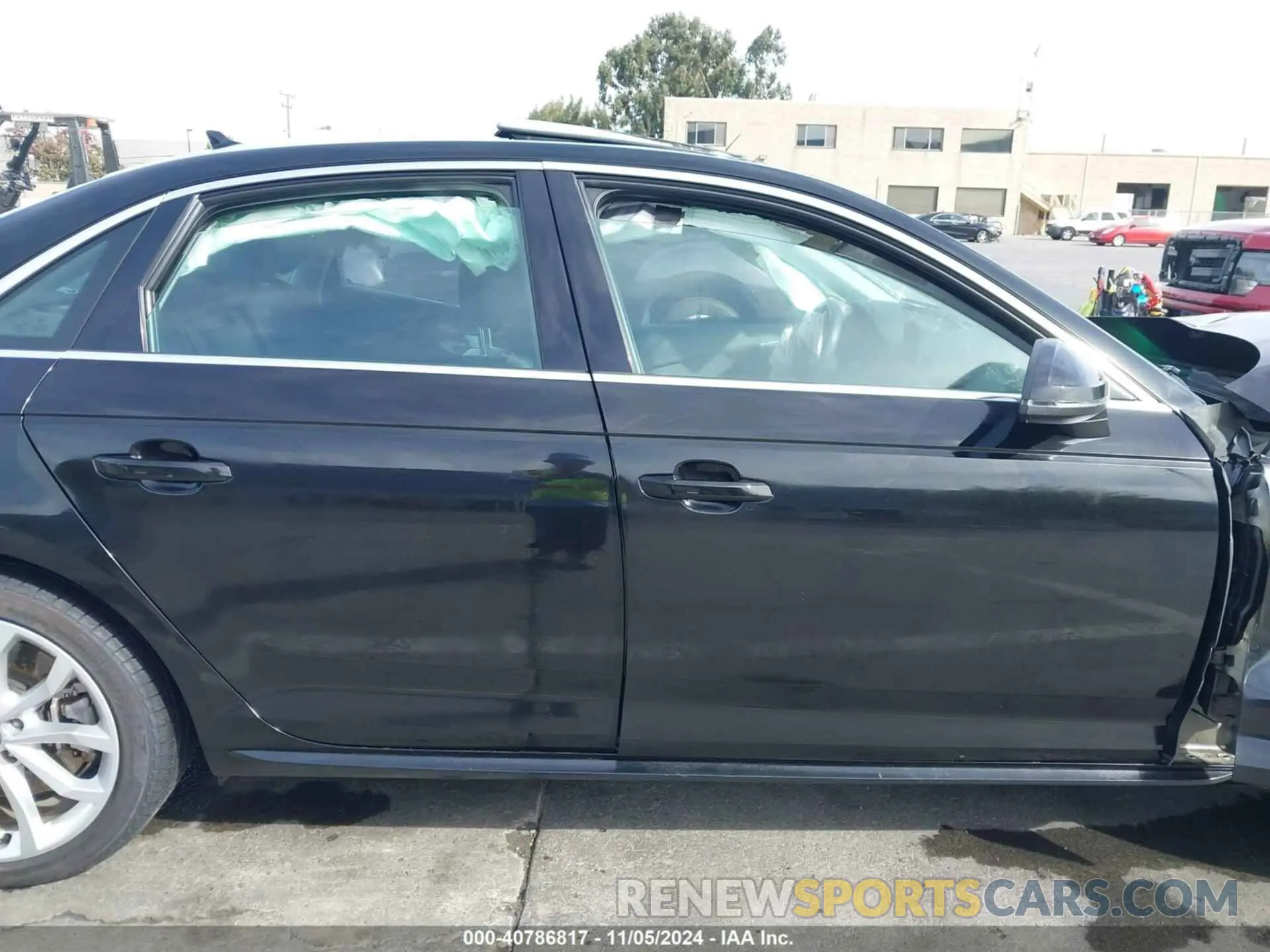 13 Photograph of a damaged car WAUDNAF46KN013468 AUDI A4 2019