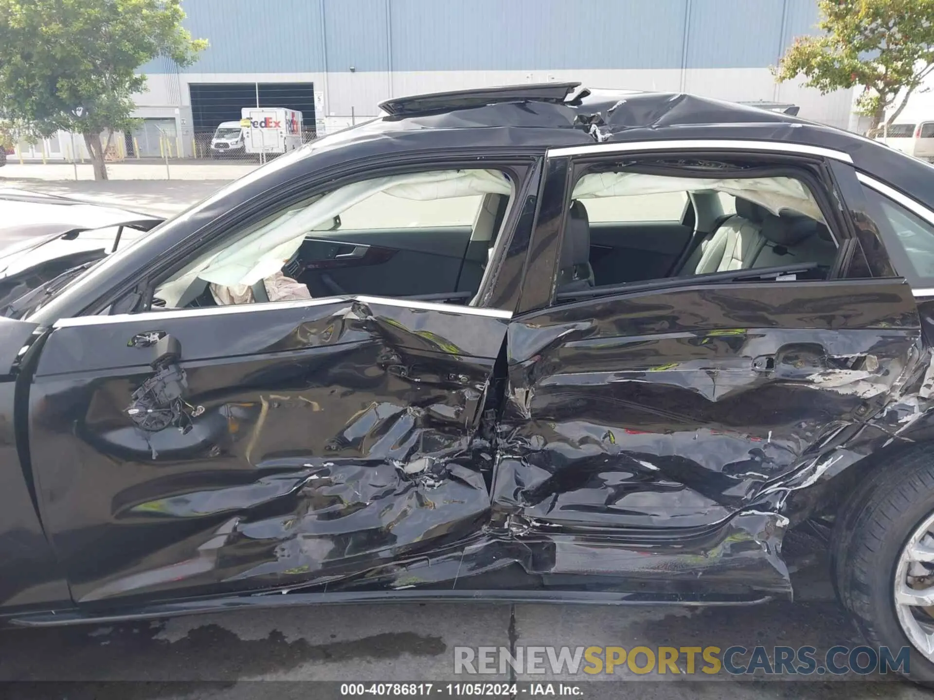 14 Photograph of a damaged car WAUDNAF46KN013468 AUDI A4 2019