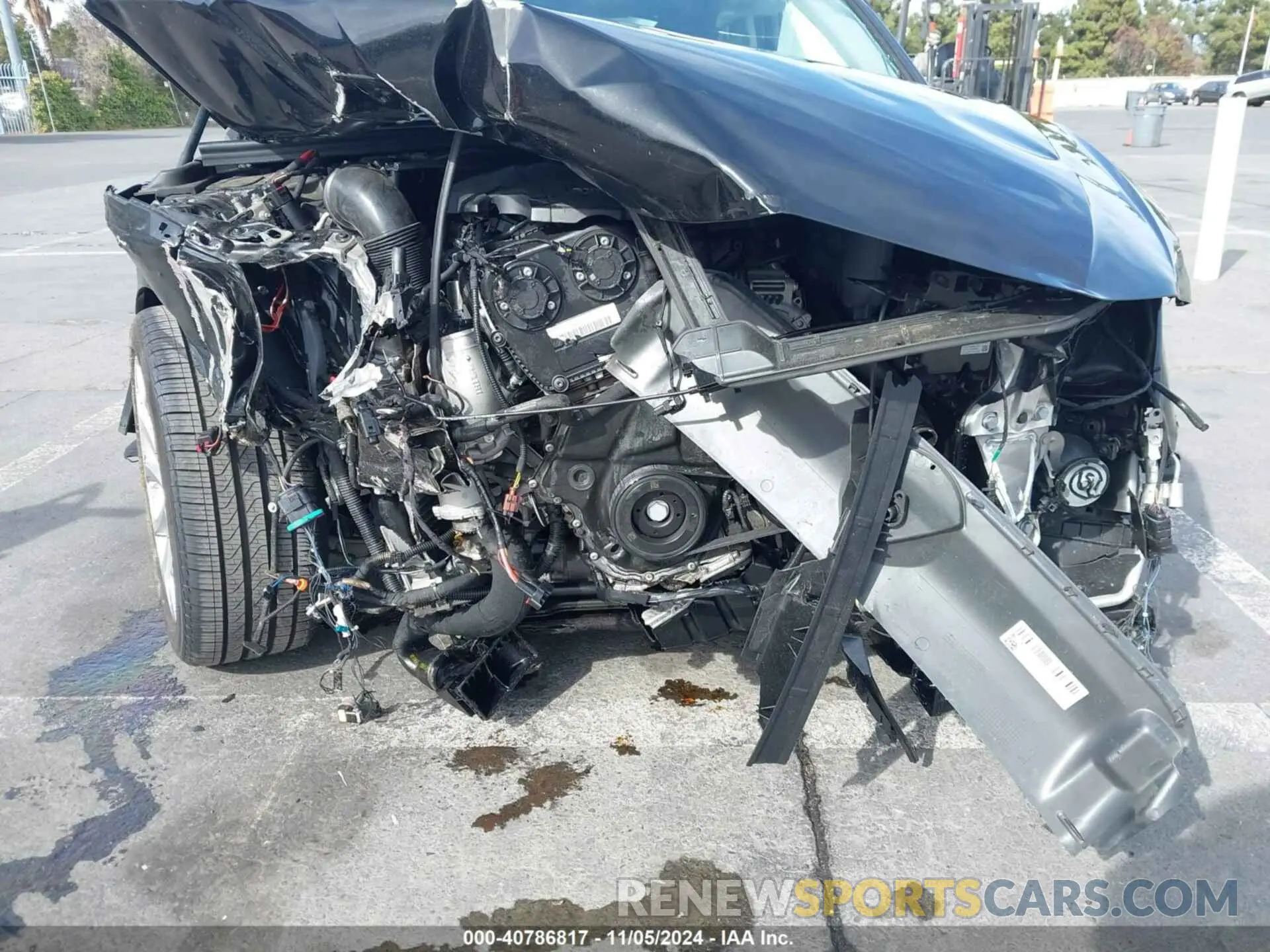 6 Photograph of a damaged car WAUDNAF46KN013468 AUDI A4 2019