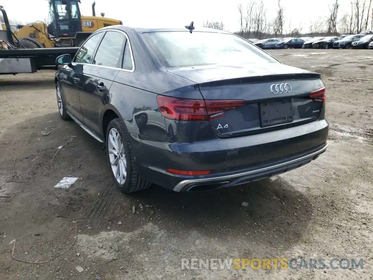 3 Photograph of a damaged car WAUDNAF47KA051525 AUDI A4 2019