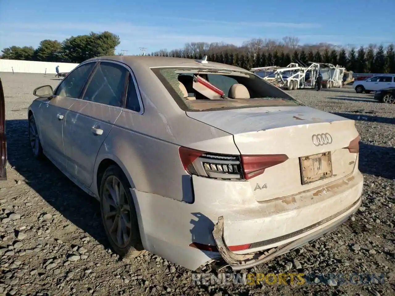 9 Photograph of a damaged car WAUDNAF48KA003287 AUDI A4 2019