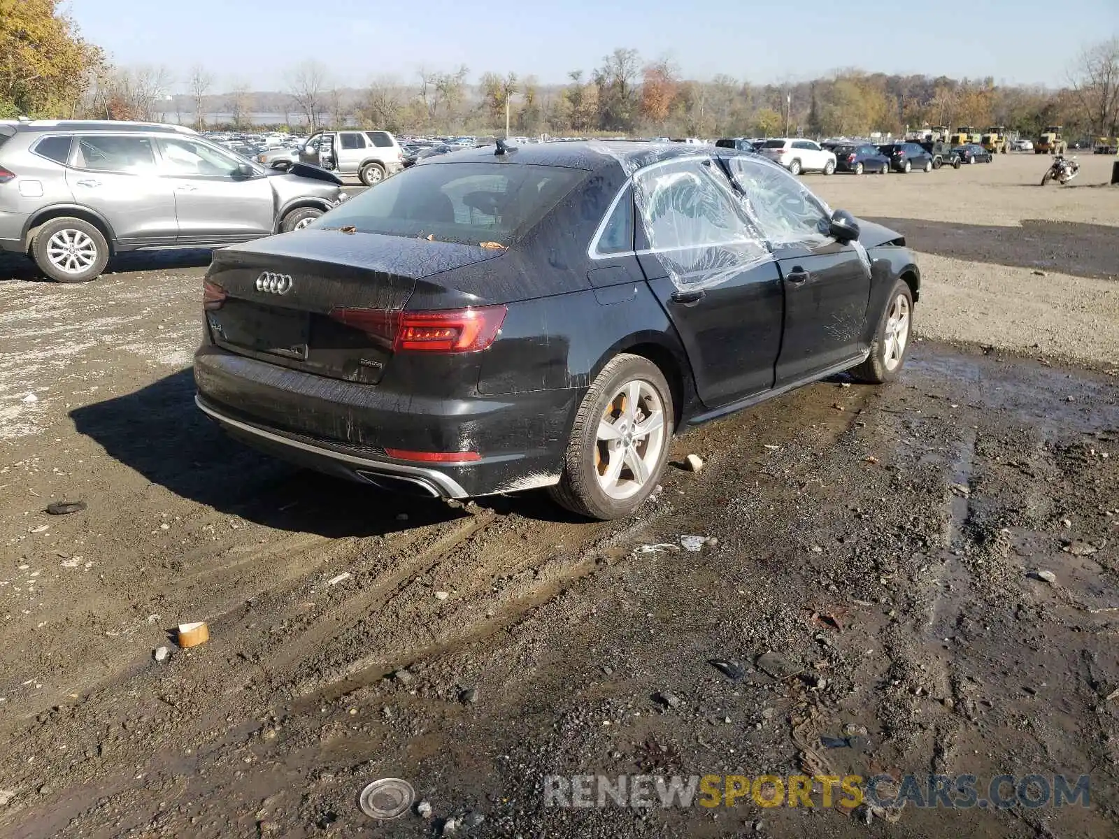 4 Photograph of a damaged car WAUDNAF48KA015021 AUDI A4 2019