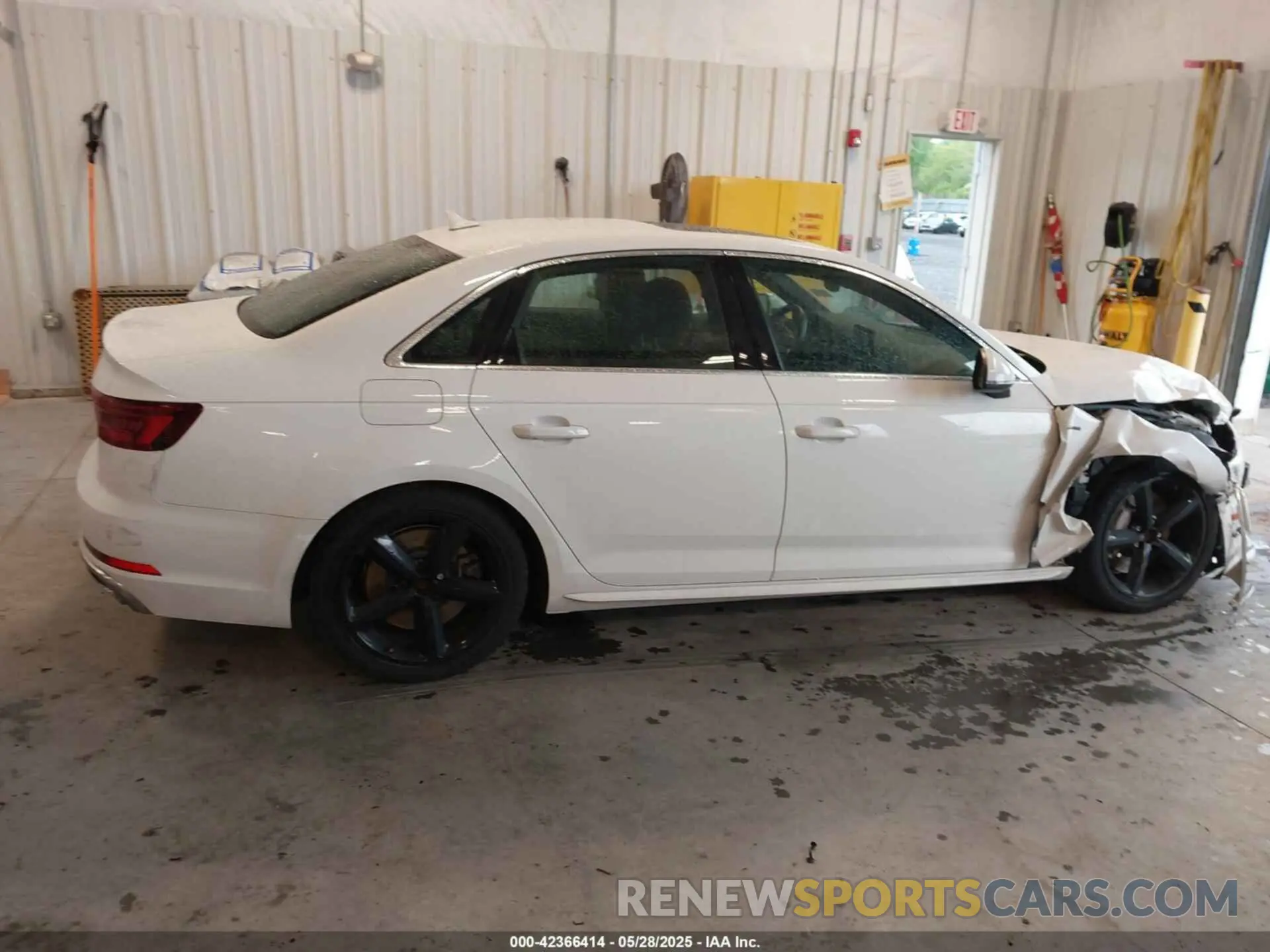 13 Photograph of a damaged car WAUDNAF48KN006036 AUDI A4 2019