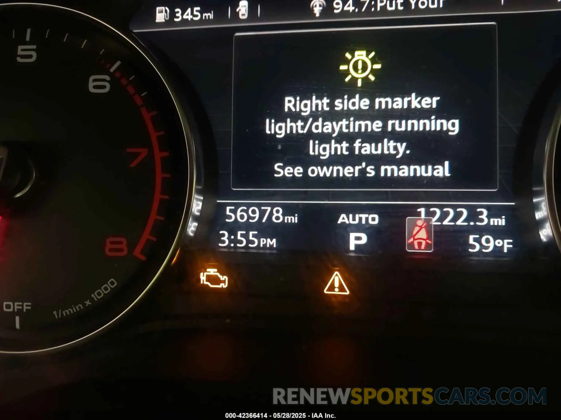 7 Photograph of a damaged car WAUDNAF48KN006036 AUDI A4 2019
