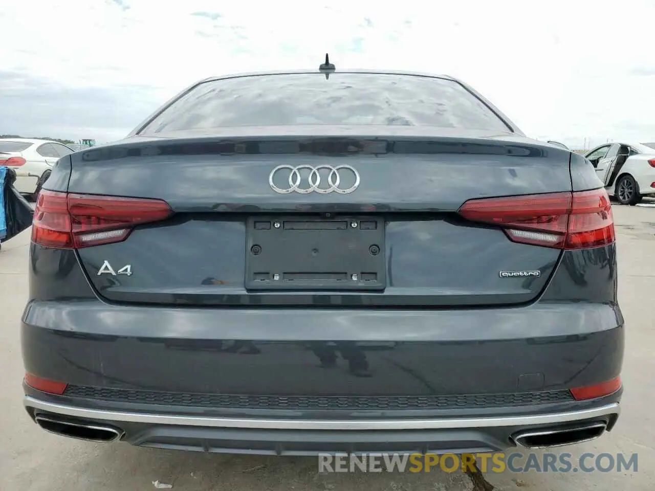 6 Photograph of a damaged car WAUDNAF48KN018509 AUDI A4 2019