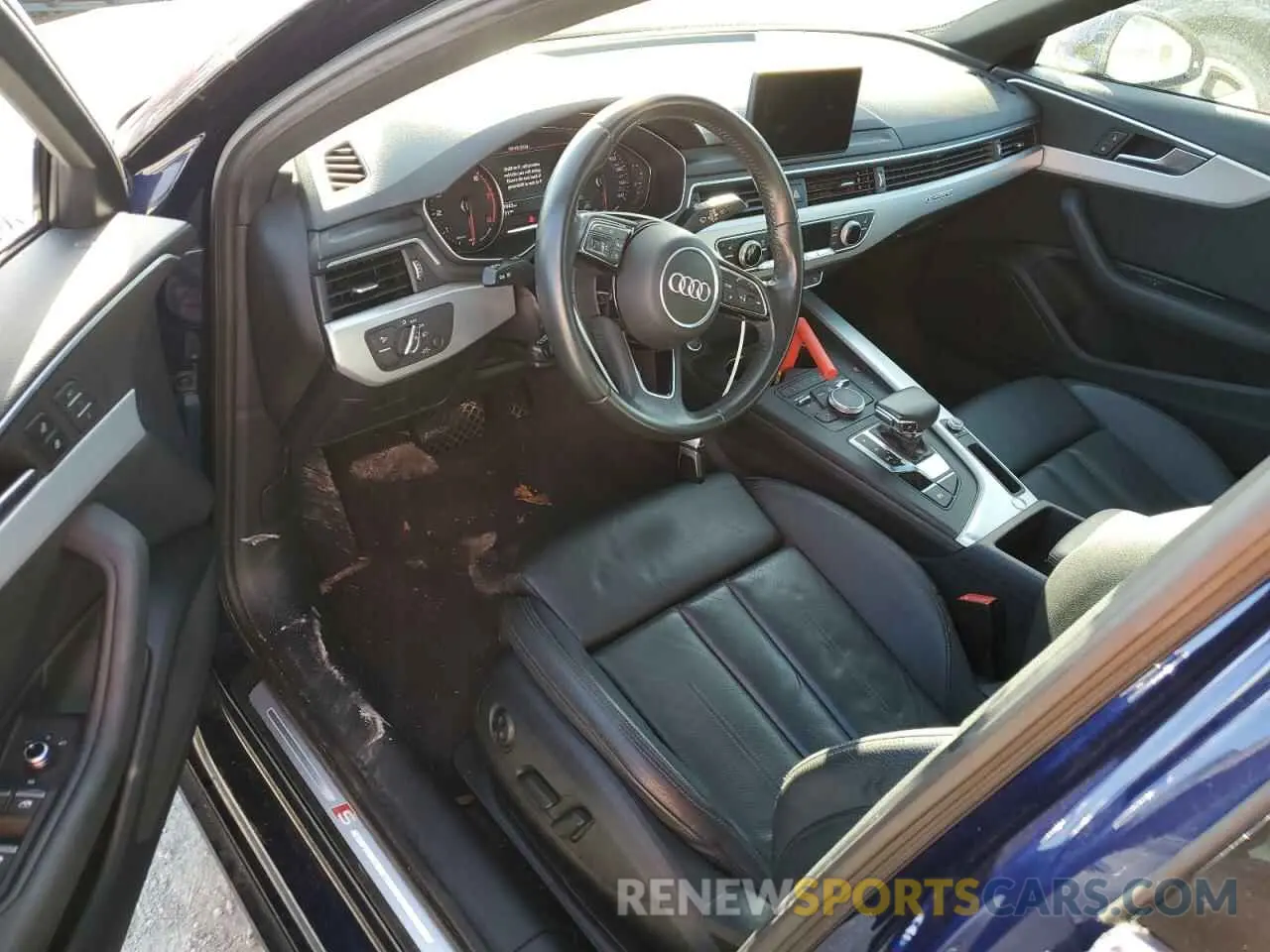 8 Photograph of a damaged car WAUDNAF4XKA004649 AUDI A4 2019
