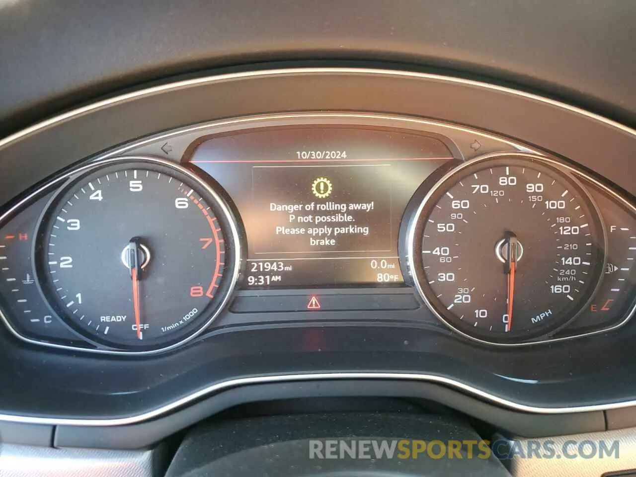 9 Photograph of a damaged car WAUDNAF4XKA004649 AUDI A4 2019