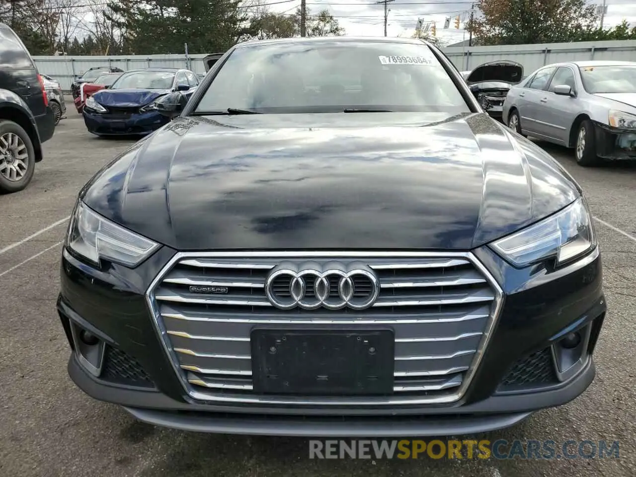 5 Photograph of a damaged car WAUDNAF4XKA012315 AUDI A4 2019