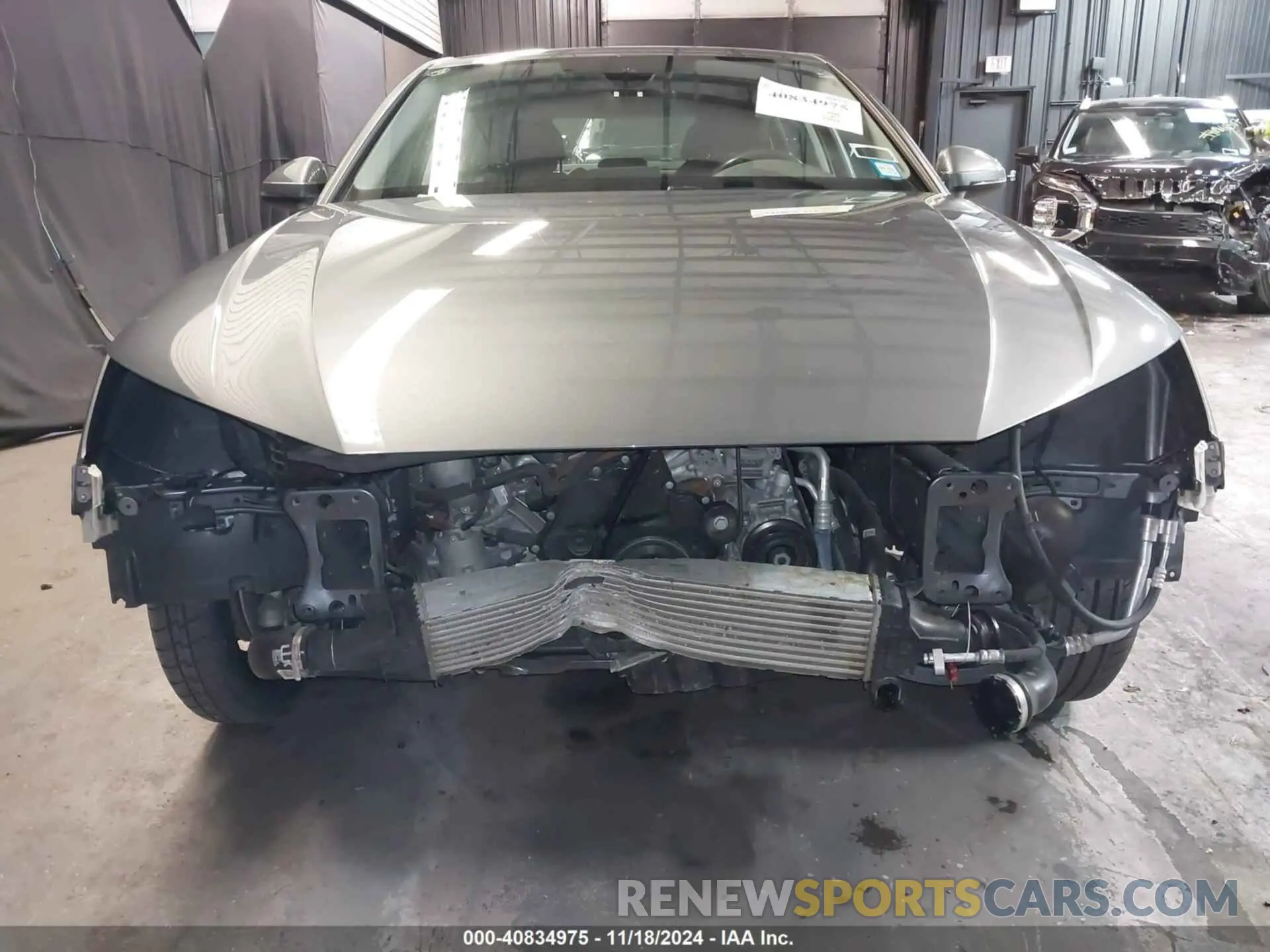 6 Photograph of a damaged car WAUDNAF4XKA022195 AUDI A4 2019