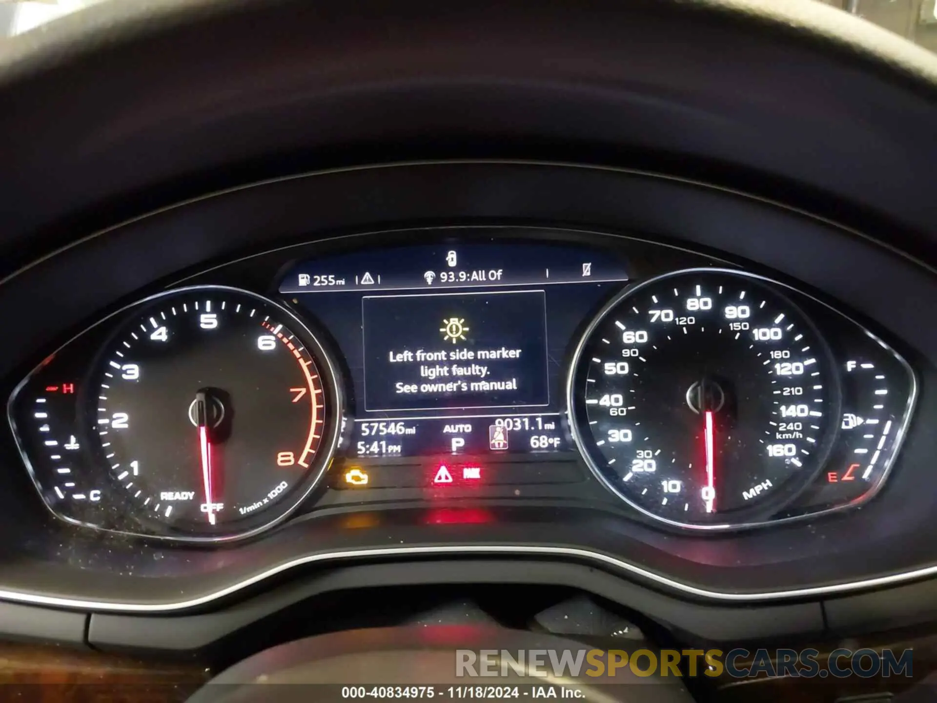 7 Photograph of a damaged car WAUDNAF4XKA022195 AUDI A4 2019