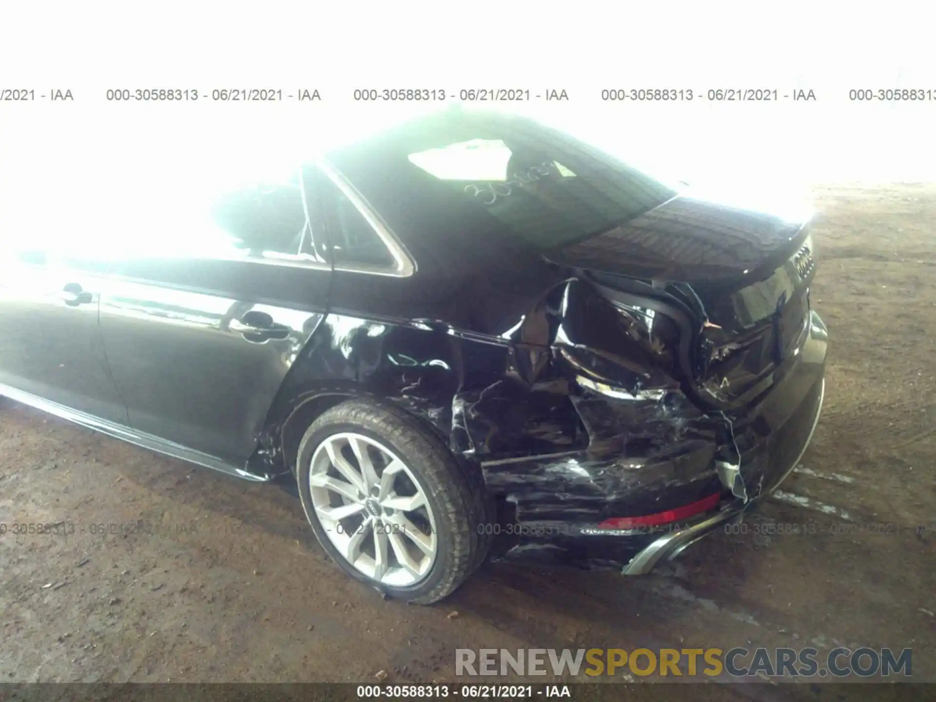 6 Photograph of a damaged car WAUDNAF4XKA047565 AUDI A4 2019