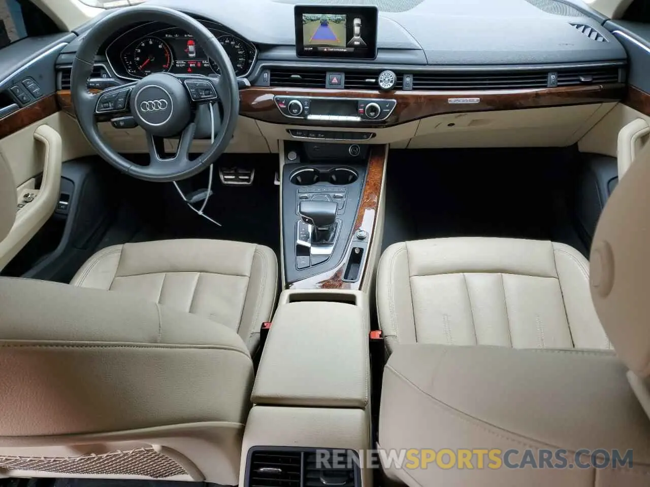 8 Photograph of a damaged car WAUDNAF4XKA108414 AUDI A4 2019