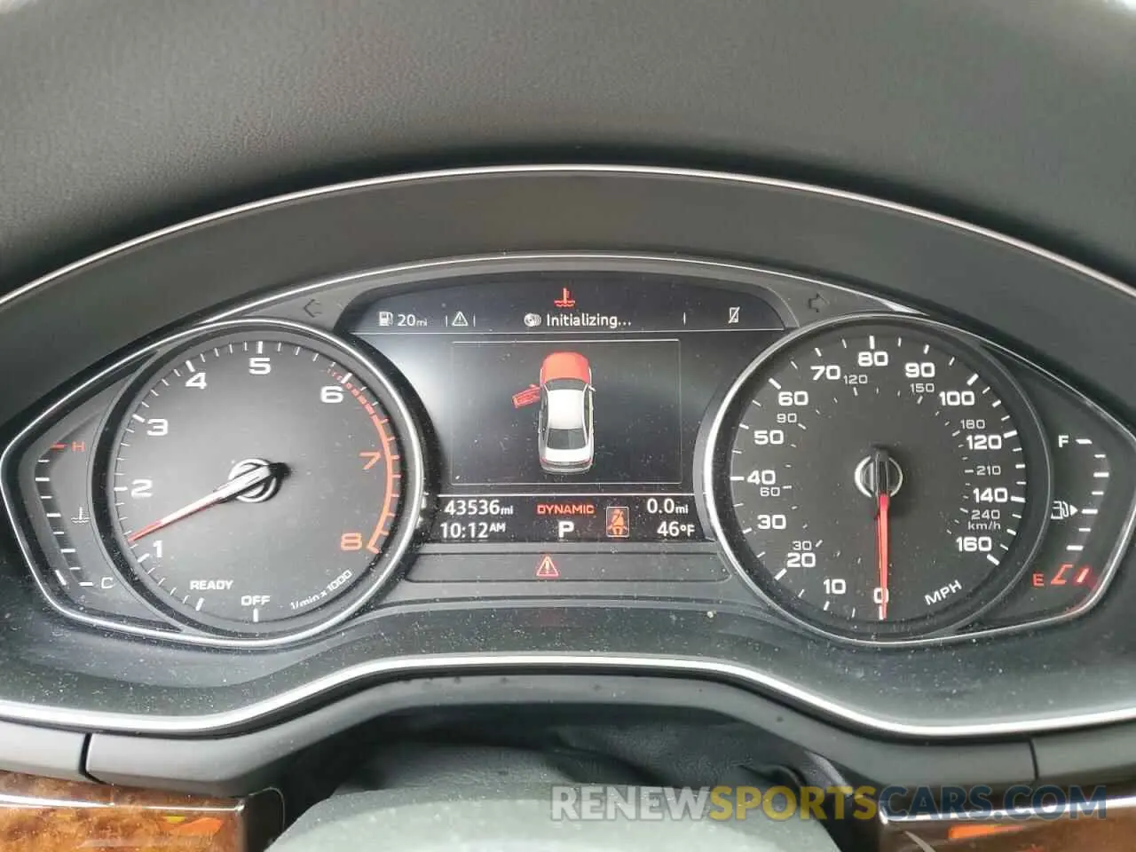 9 Photograph of a damaged car WAUDNAF4XKA108414 AUDI A4 2019