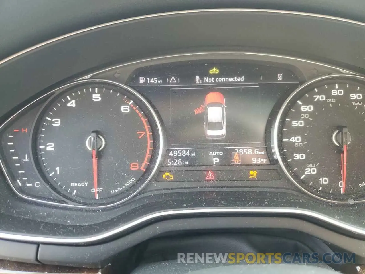 9 Photograph of a damaged car WAUDNAF4XKN019936 AUDI A4 2019