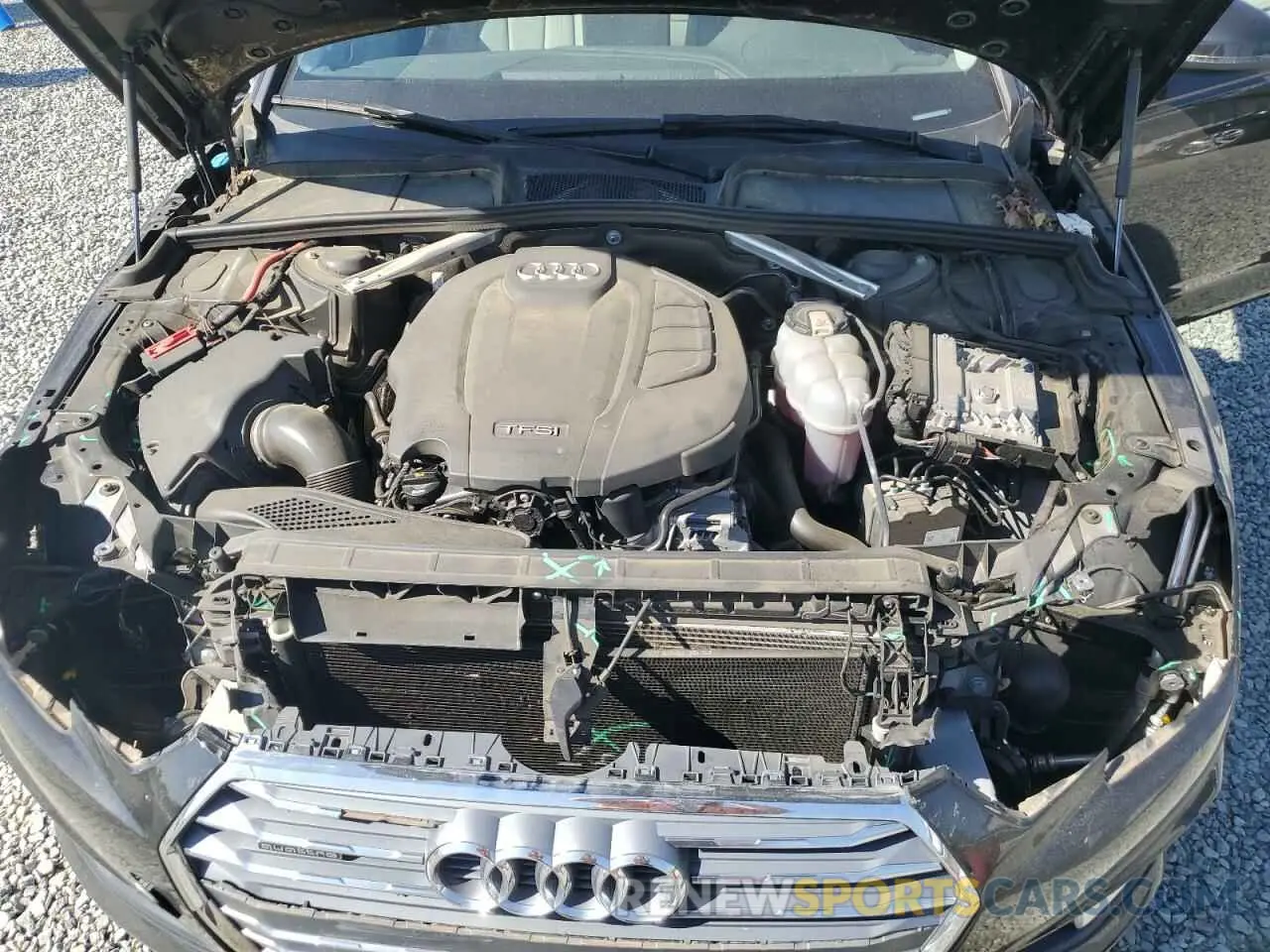 11 Photograph of a damaged car WAUDNAF4XKN020004 AUDI A4 2019